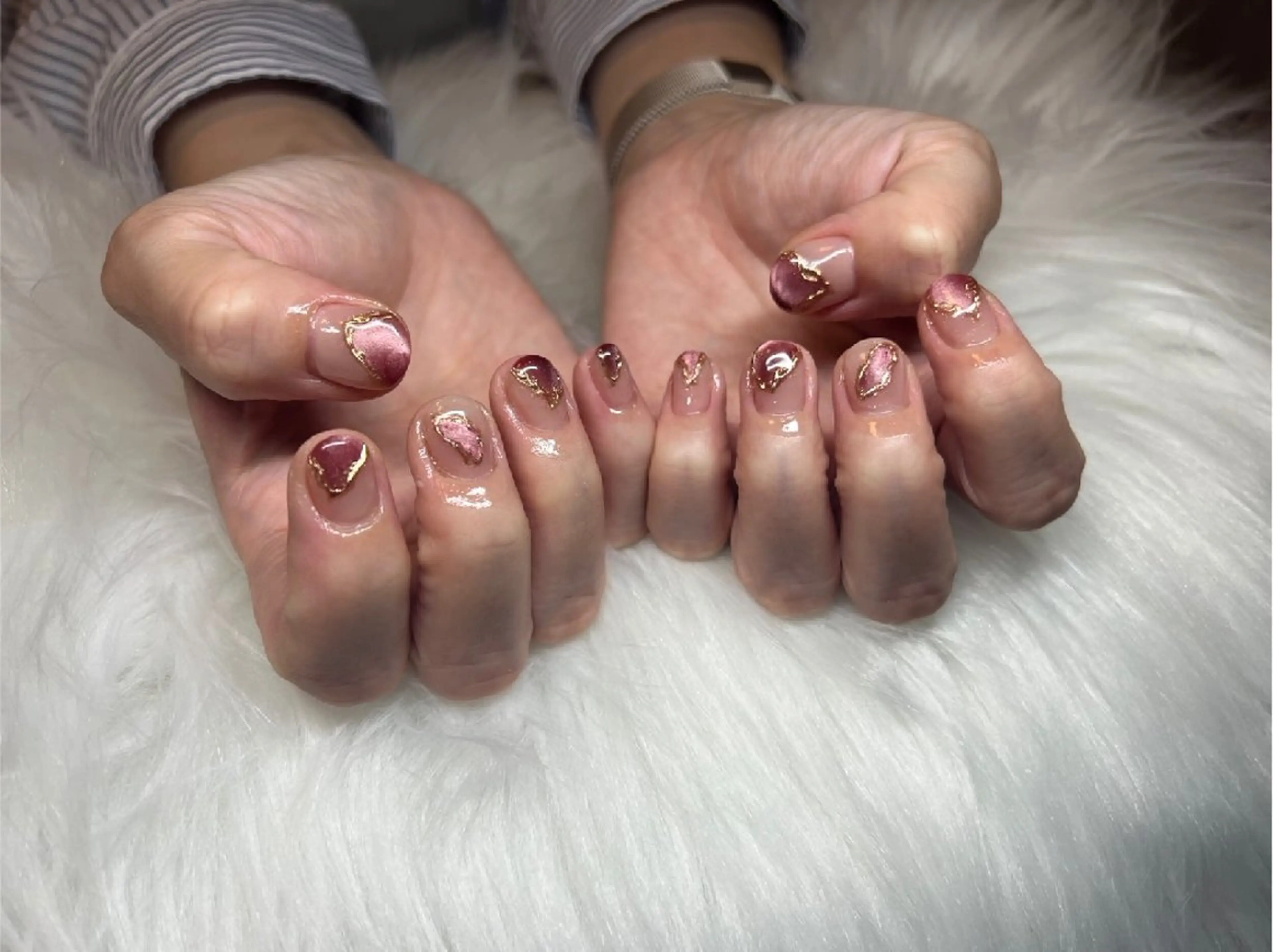 定額ネイルの写真