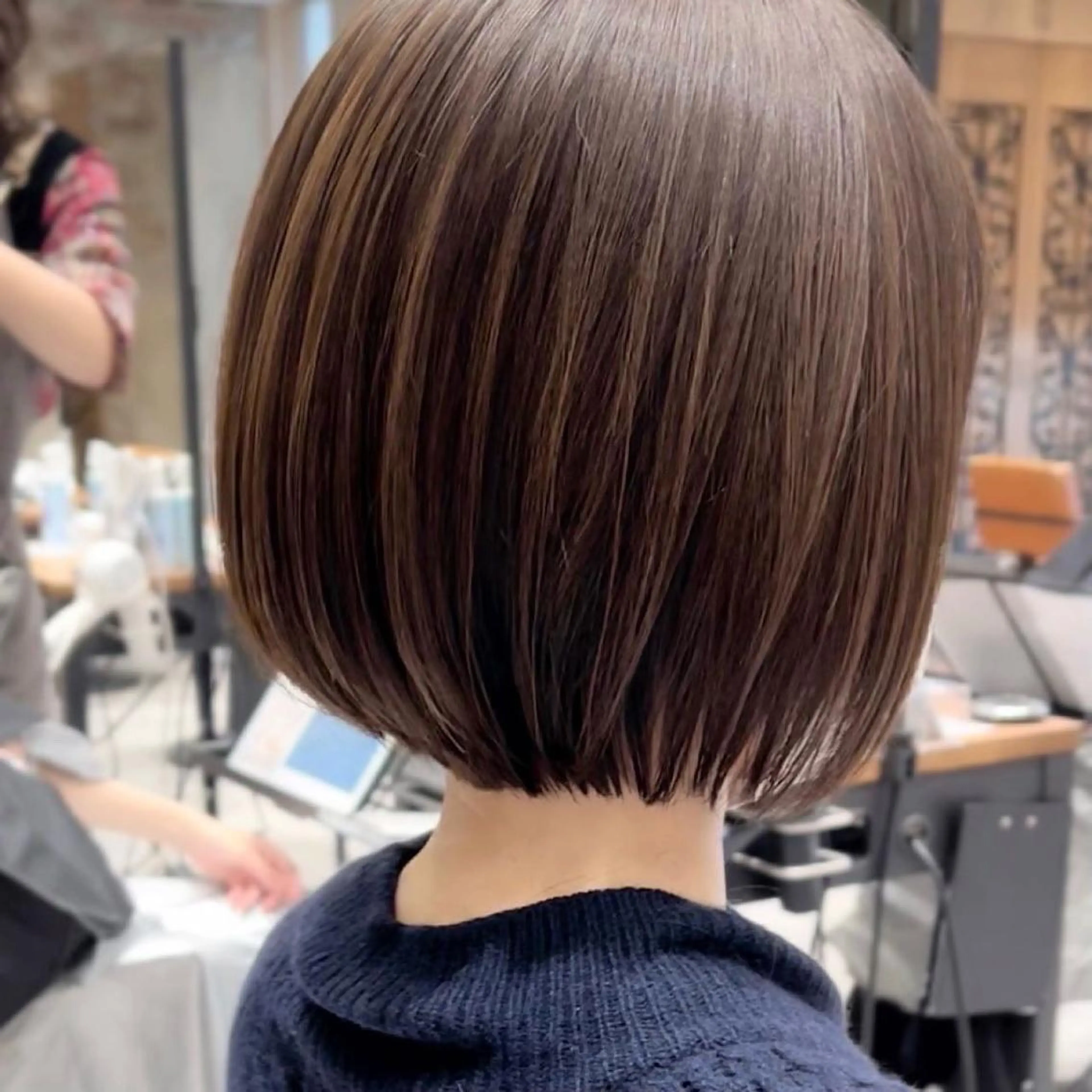 ショート ショートボブ ボブ ショートヘア On所属・新宿　ショート・ボブ カットモデル募集のヘアスタイル