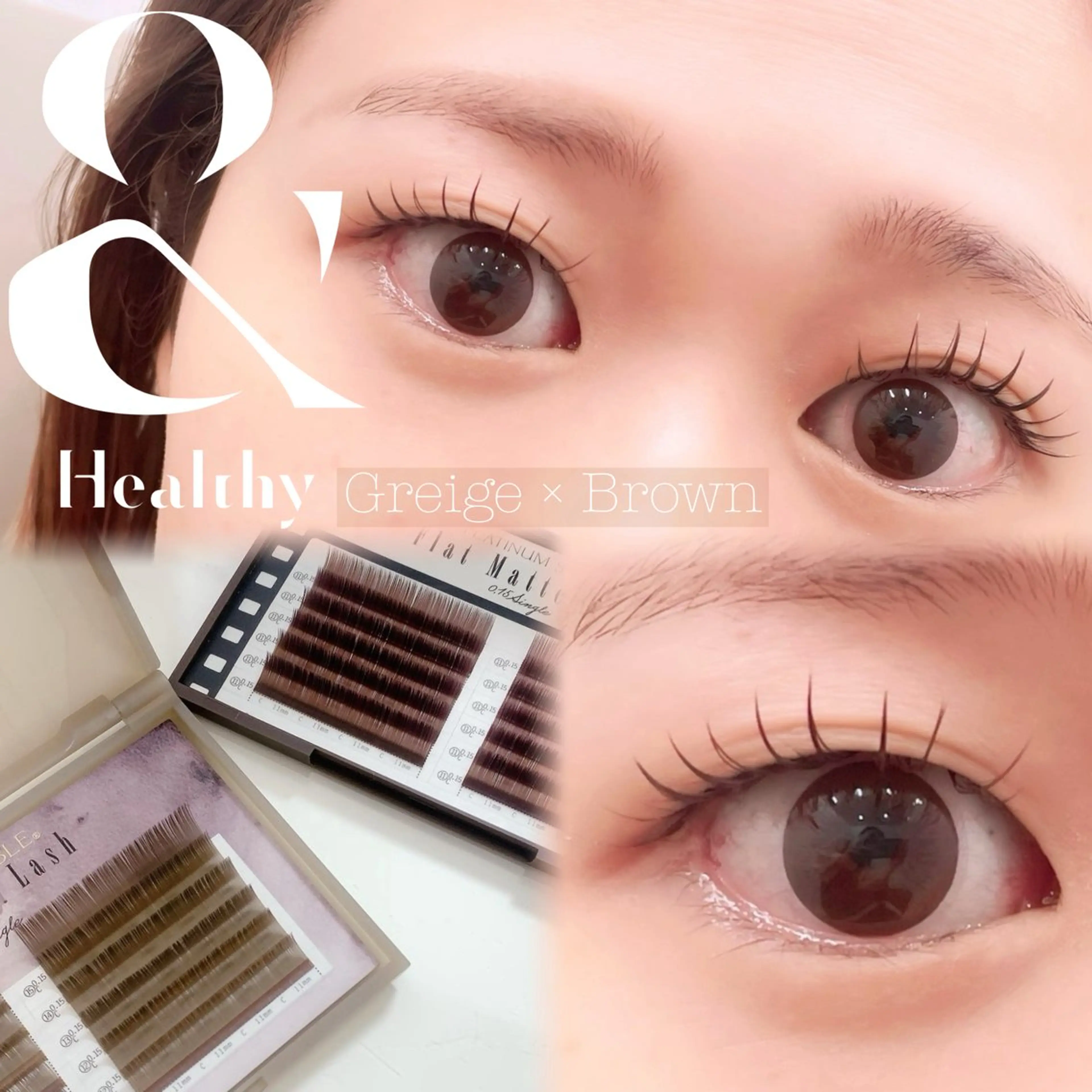 マツエク・マツパ カラーマツエク GO TODAY SHAiRE SALON 池袋luminis所属・KITAZUMI MAYUのマツエク・マツパデザイン