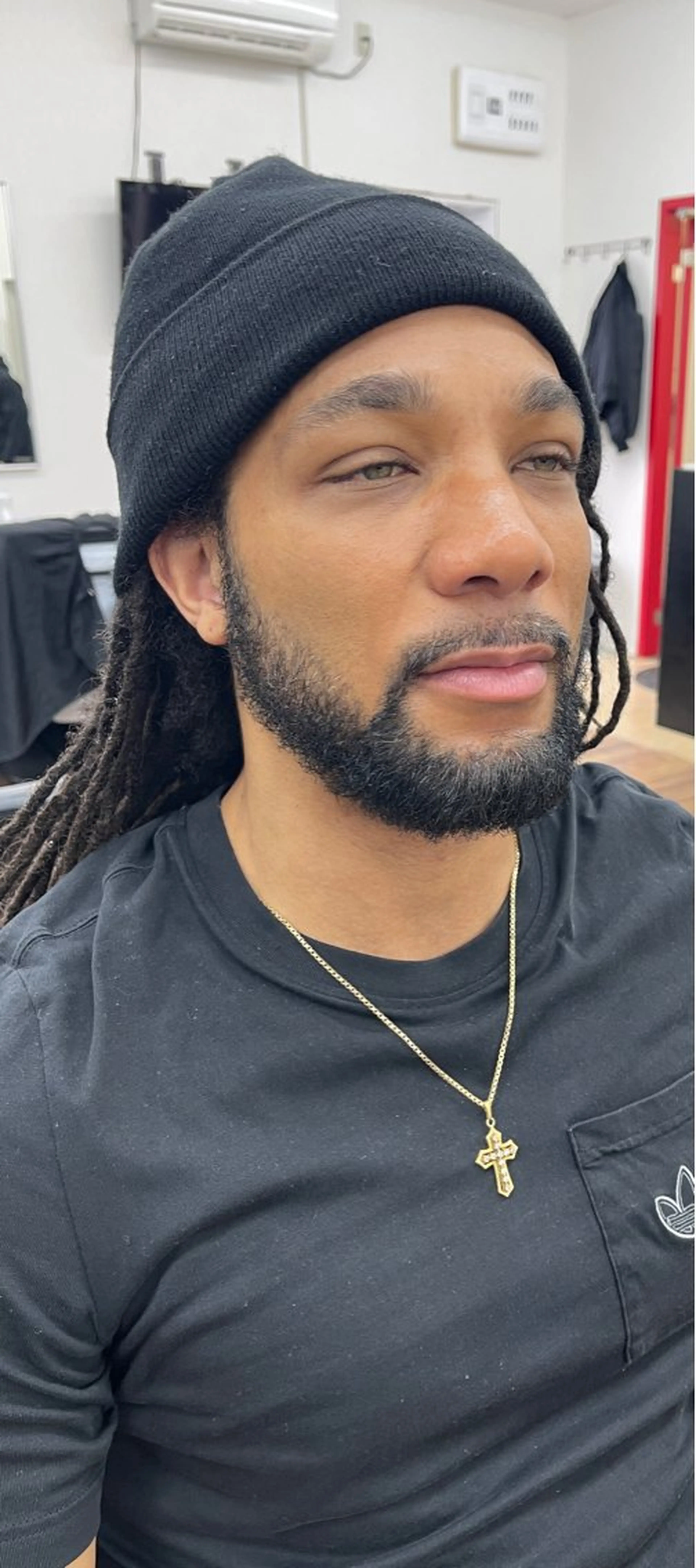 髭　顔剃　髭と肌の保湿付の写真