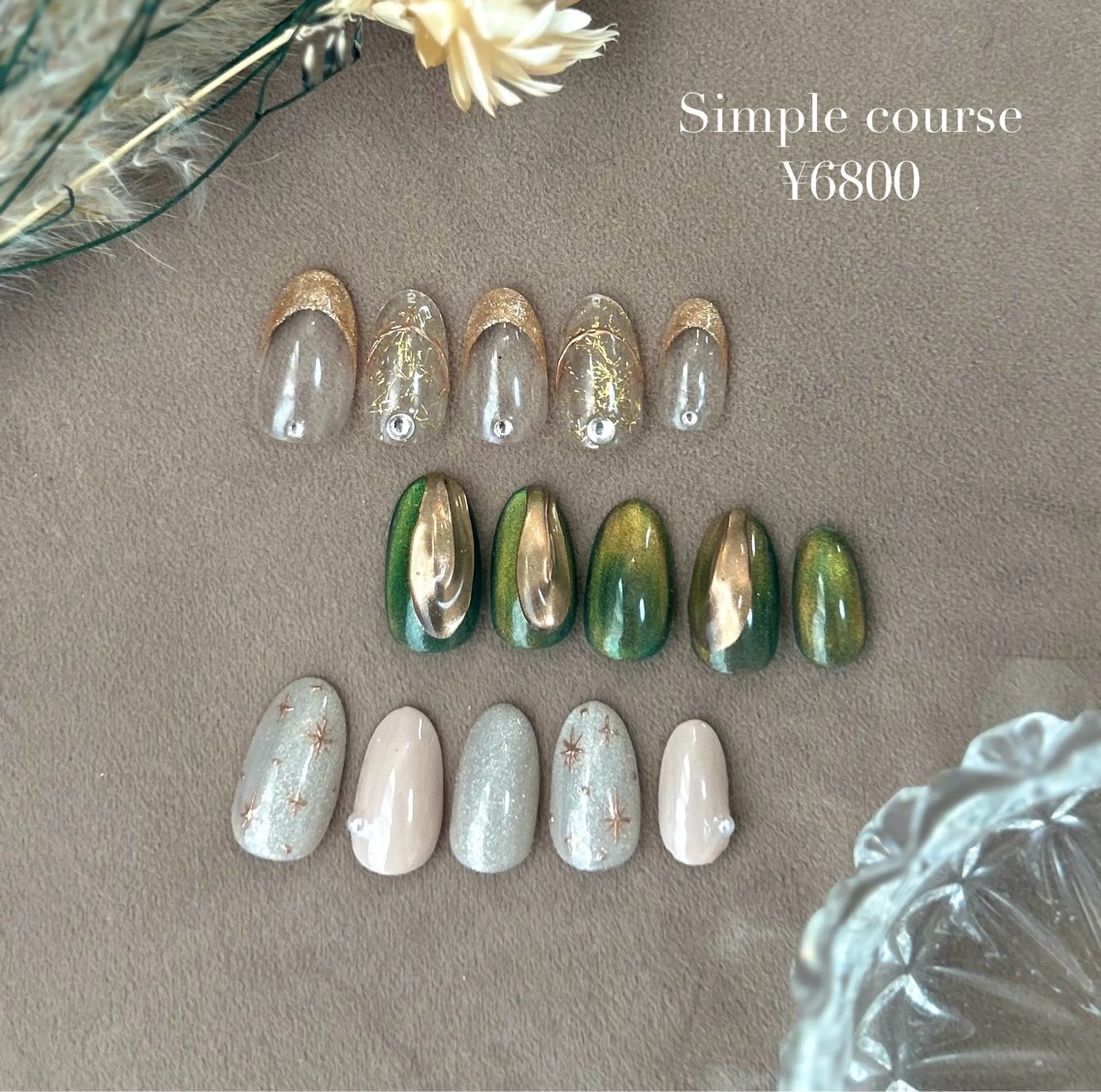 ＊simple course＊の写真