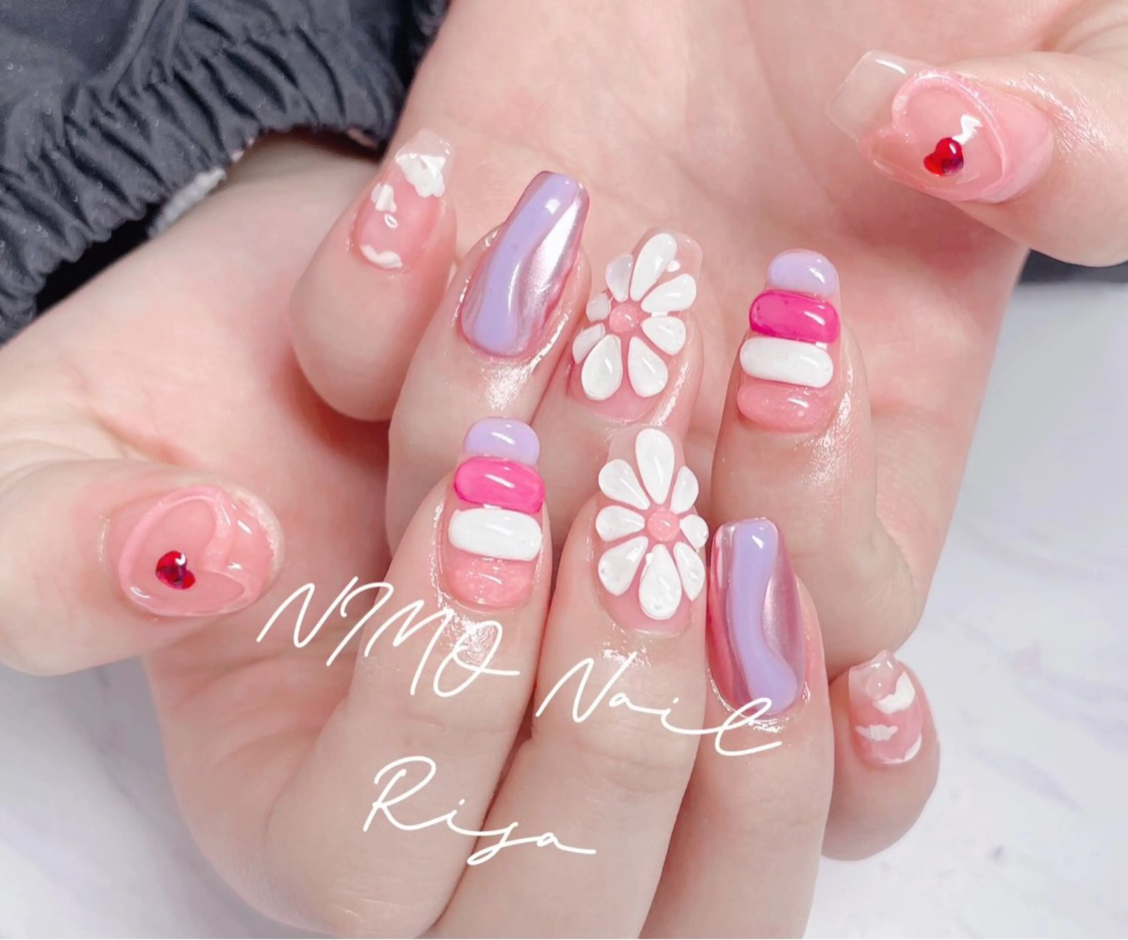 ネイル RI SA☀️ リサのネイルデザイン