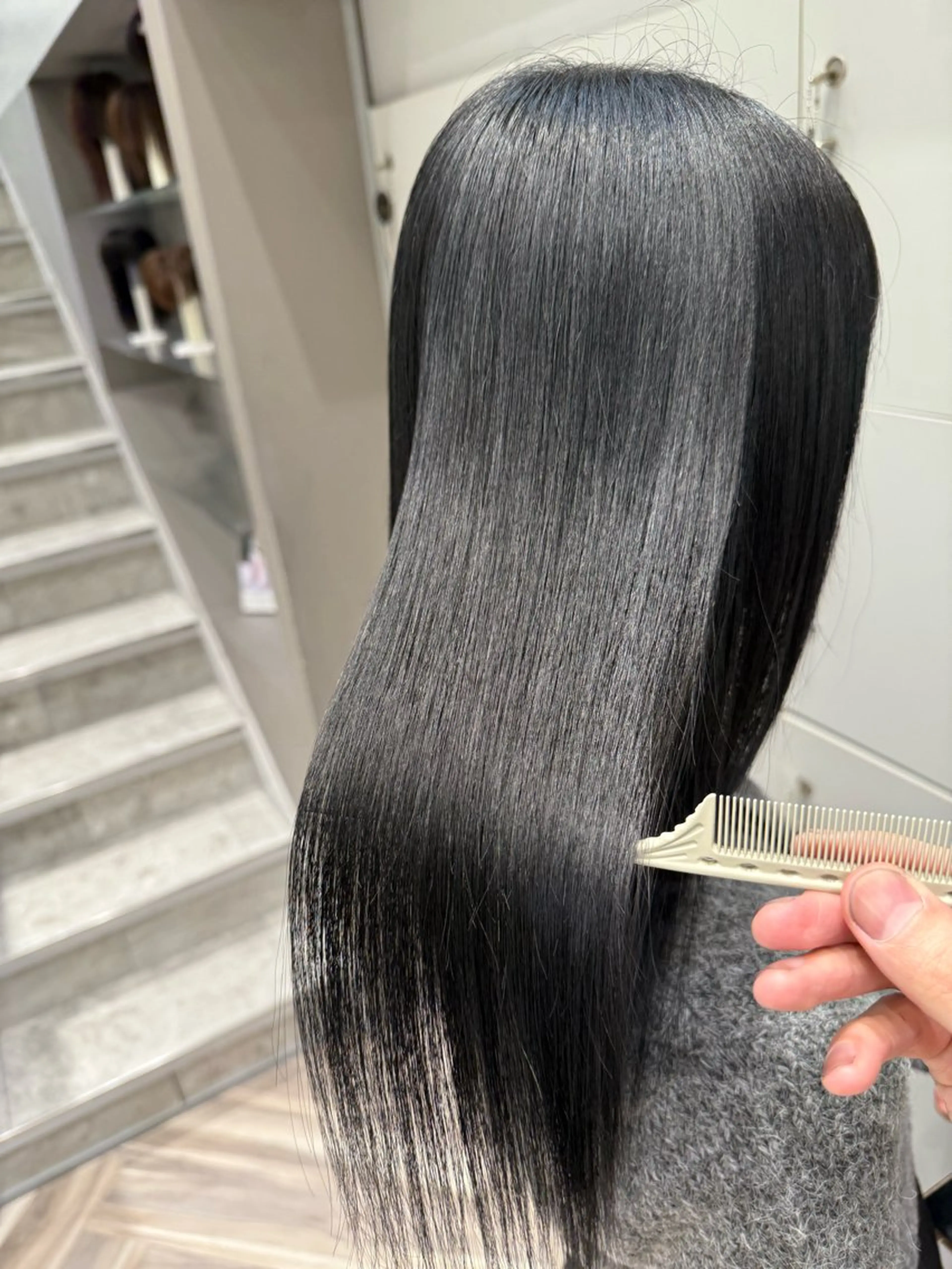 ロング カット ヘアカラー トリートメント ヘアセット ✨上村 潤平✨メンズヘア✨のヘアスタイル