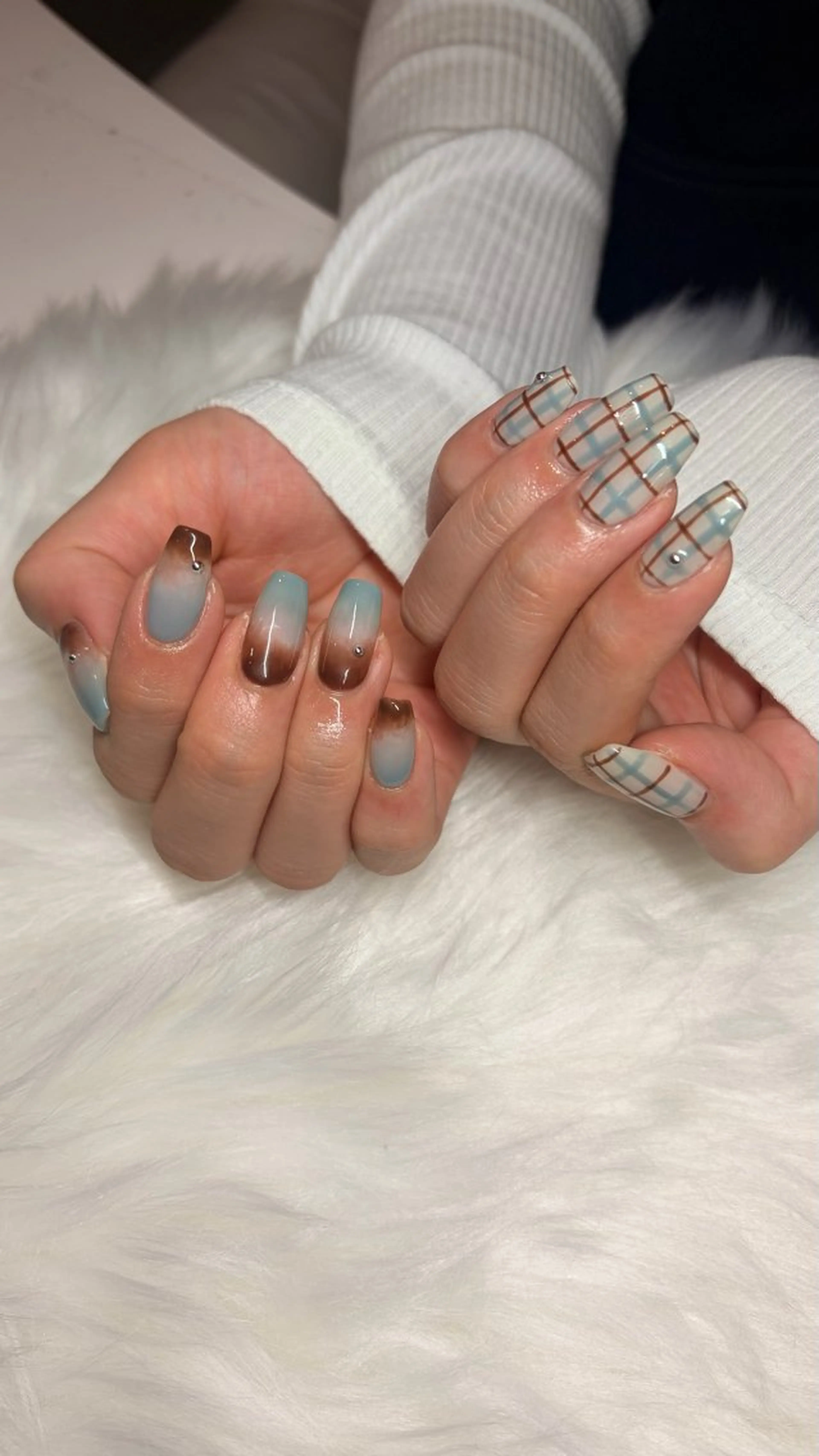 カラー ハンドネイル イーミリー市川店 moekaのネイルデザイン