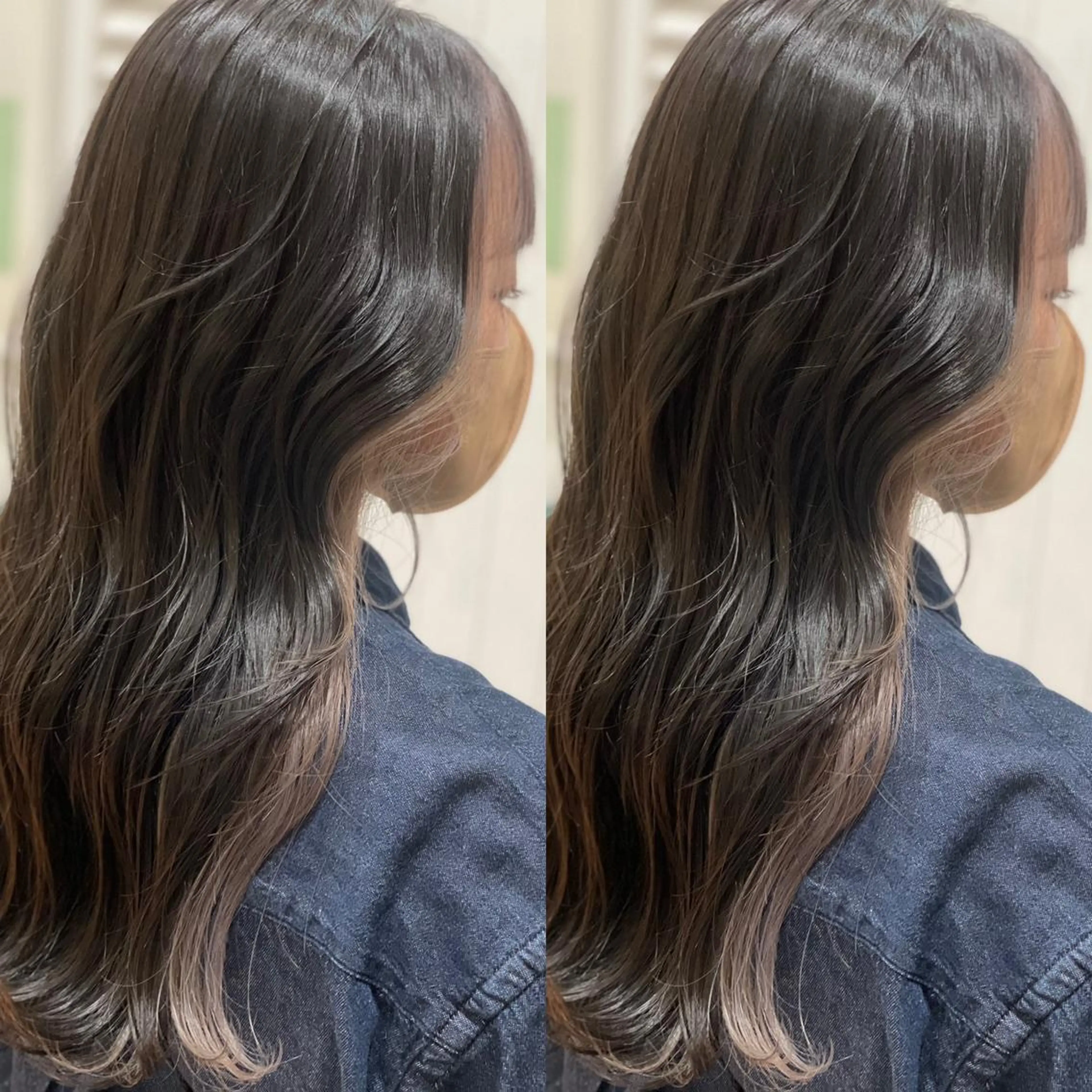 ロング カラー Snaly カラー特化ページのヘアスタイル