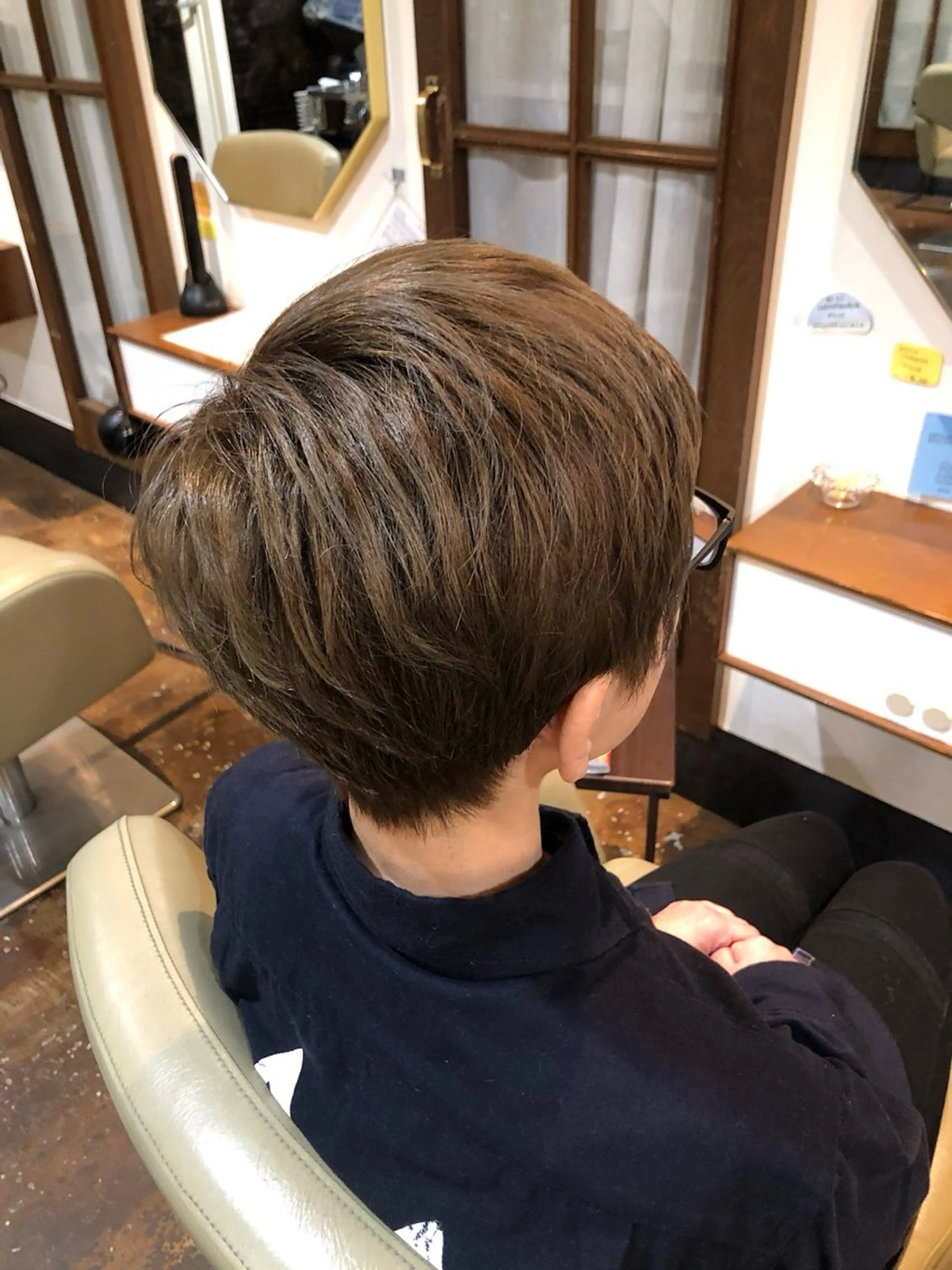 ショート カラー 髪質改善 pulirのヘアスタイル