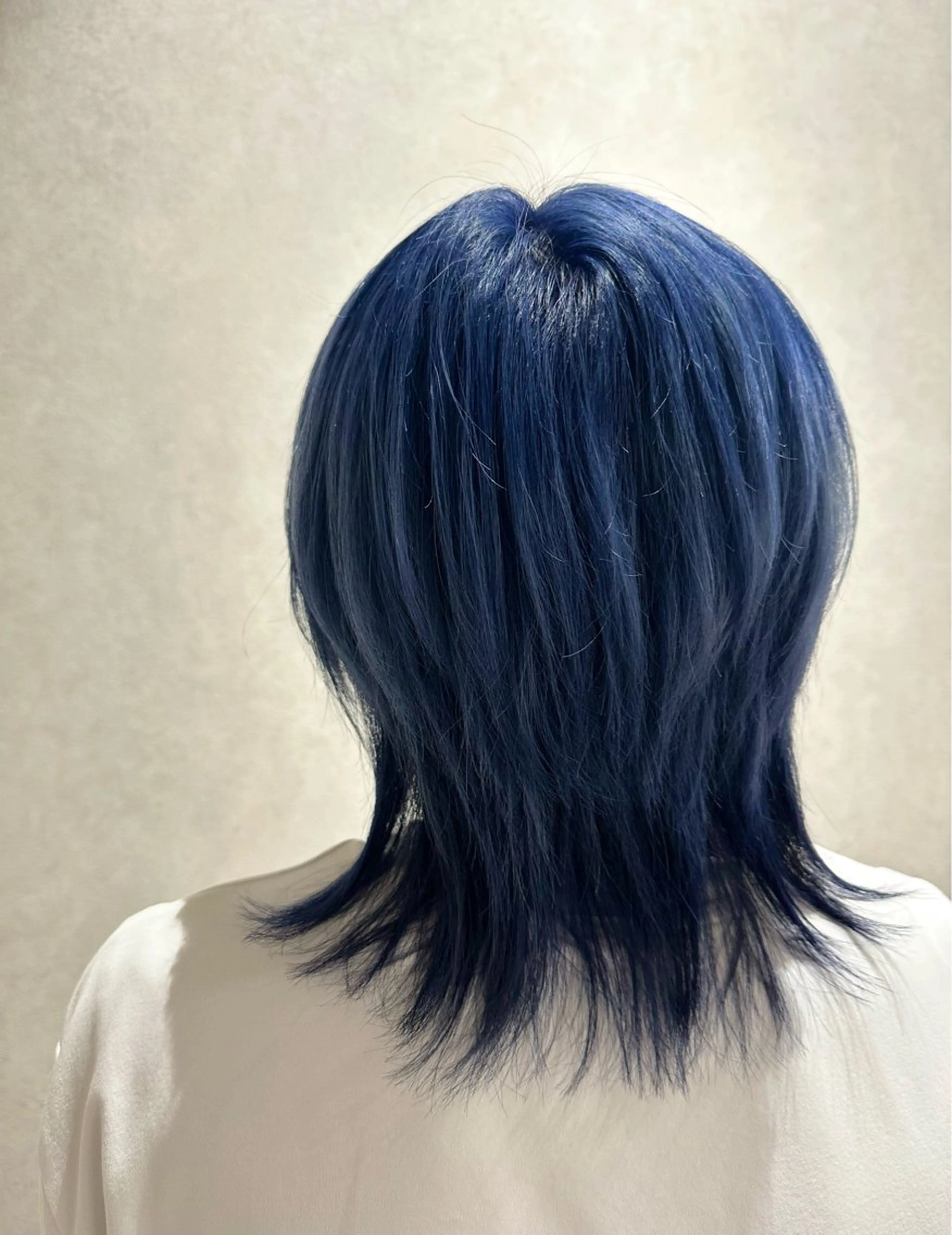 セミロング カット ヘアカラー ✂️秋葉原 🤍YURI🤍のヘアスタイル