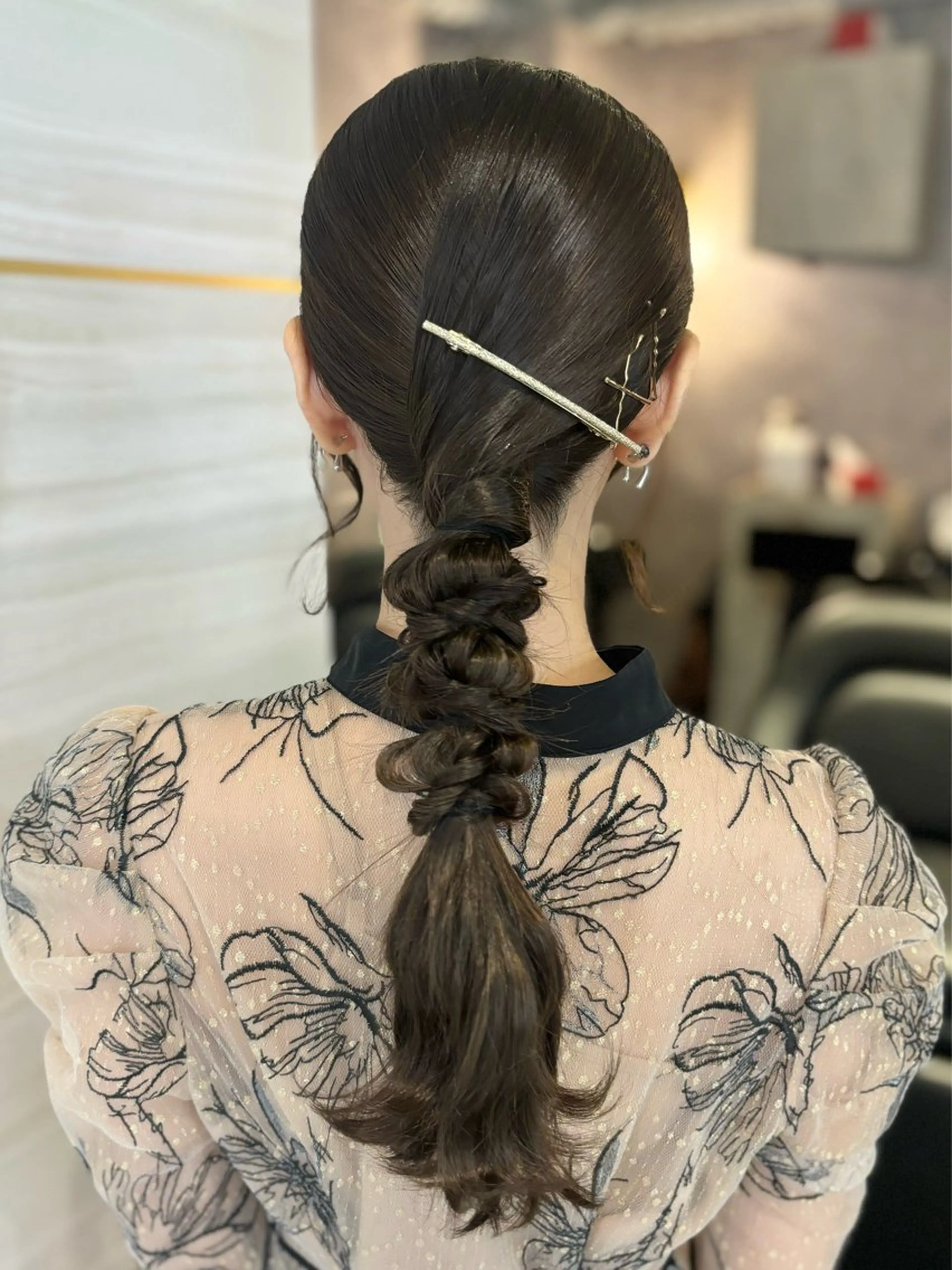 結婚式/お呼ばれ ヘアセット🎀ヘアアレンジ🪄✨の写真