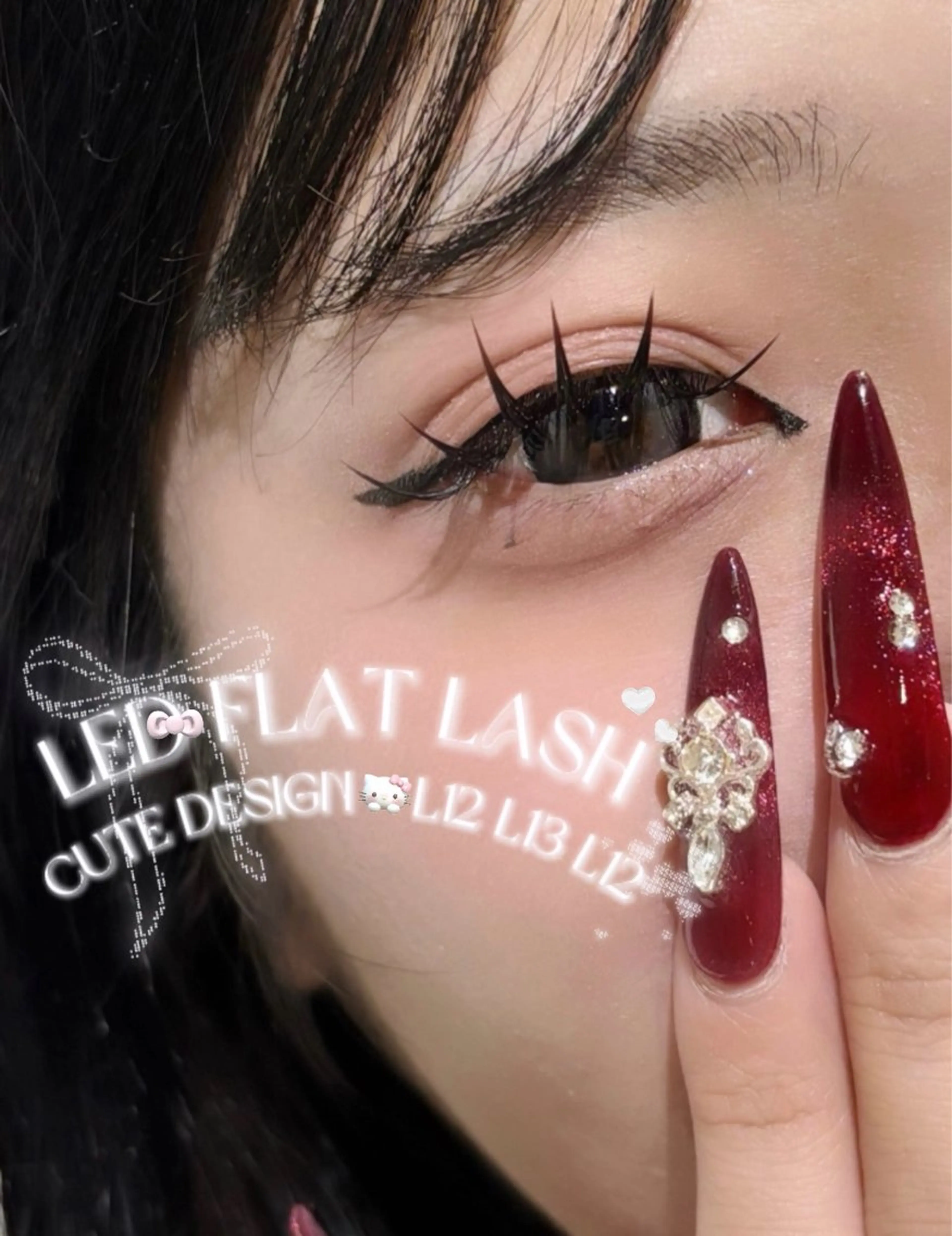 マツエク・マツパ マツエク Rinka  /韓国 アイドルまつ毛🎀♥のマツエク・マツパデザイン