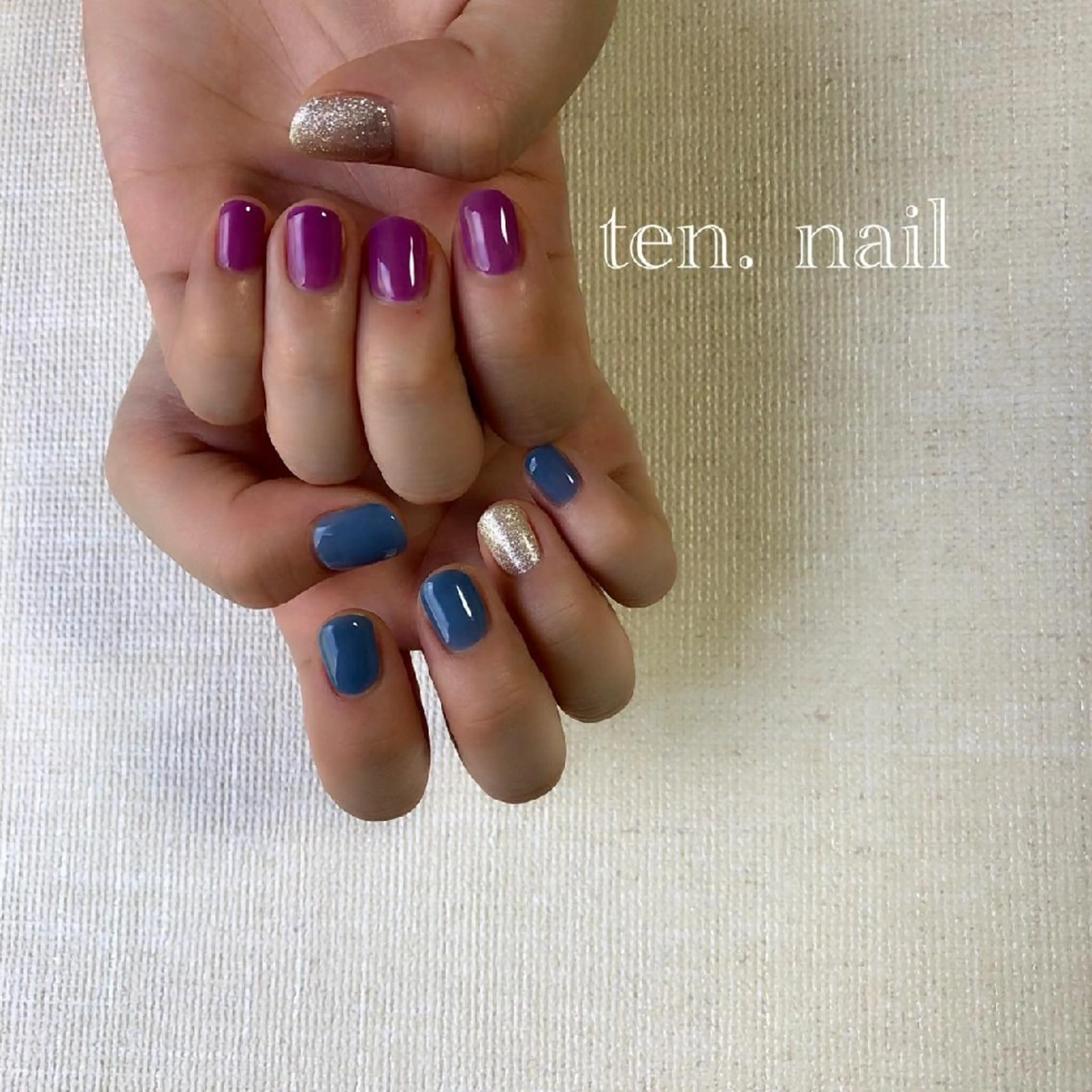 ネイル ワンカラーネイル ten.nail所属・ten. nailのネイルデザイン