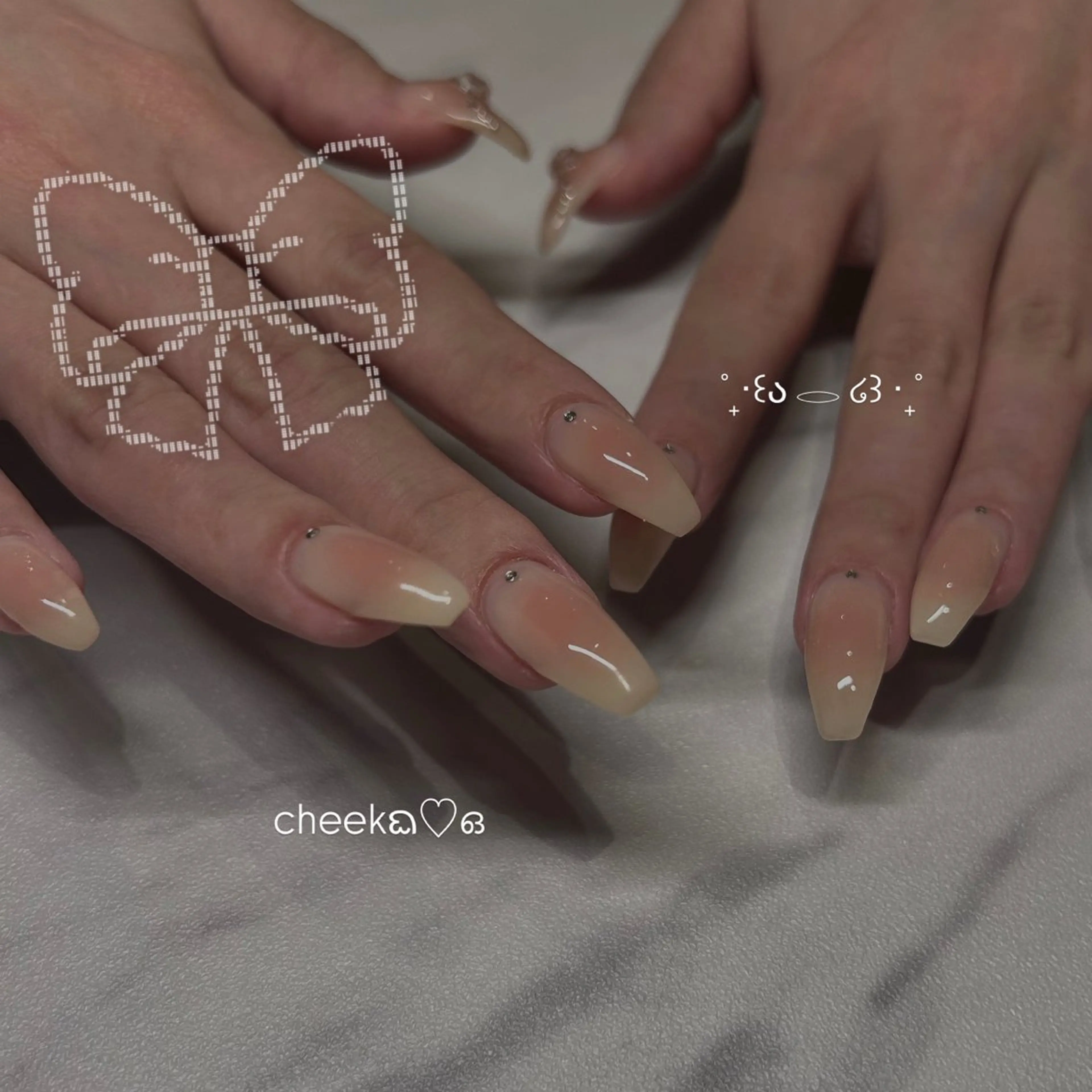 ネイル ハンドネイル mikoto 🎀 韓国ネイルのネイルデザイン