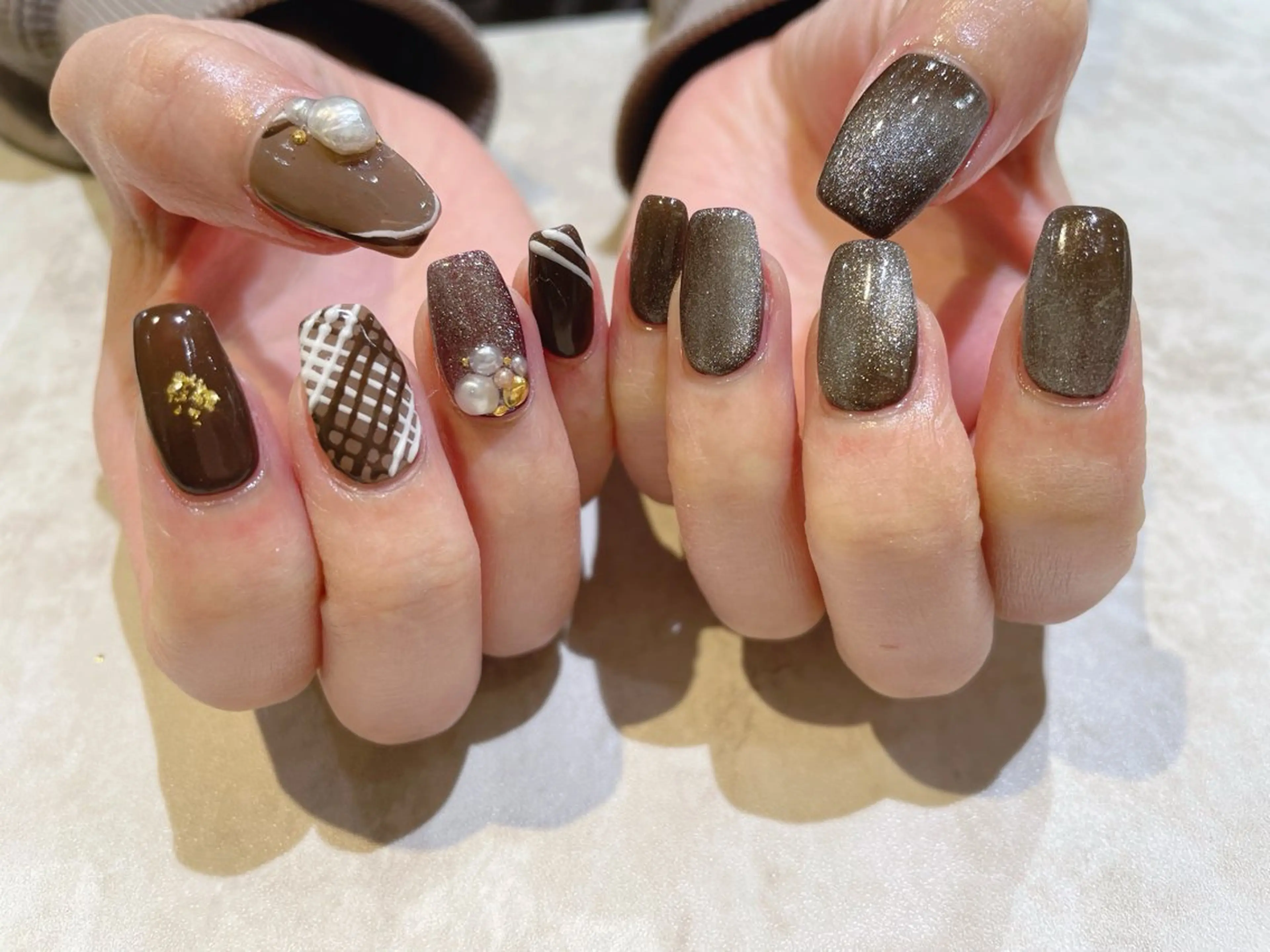 ネイル 舞田 苑香のネイルデザイン