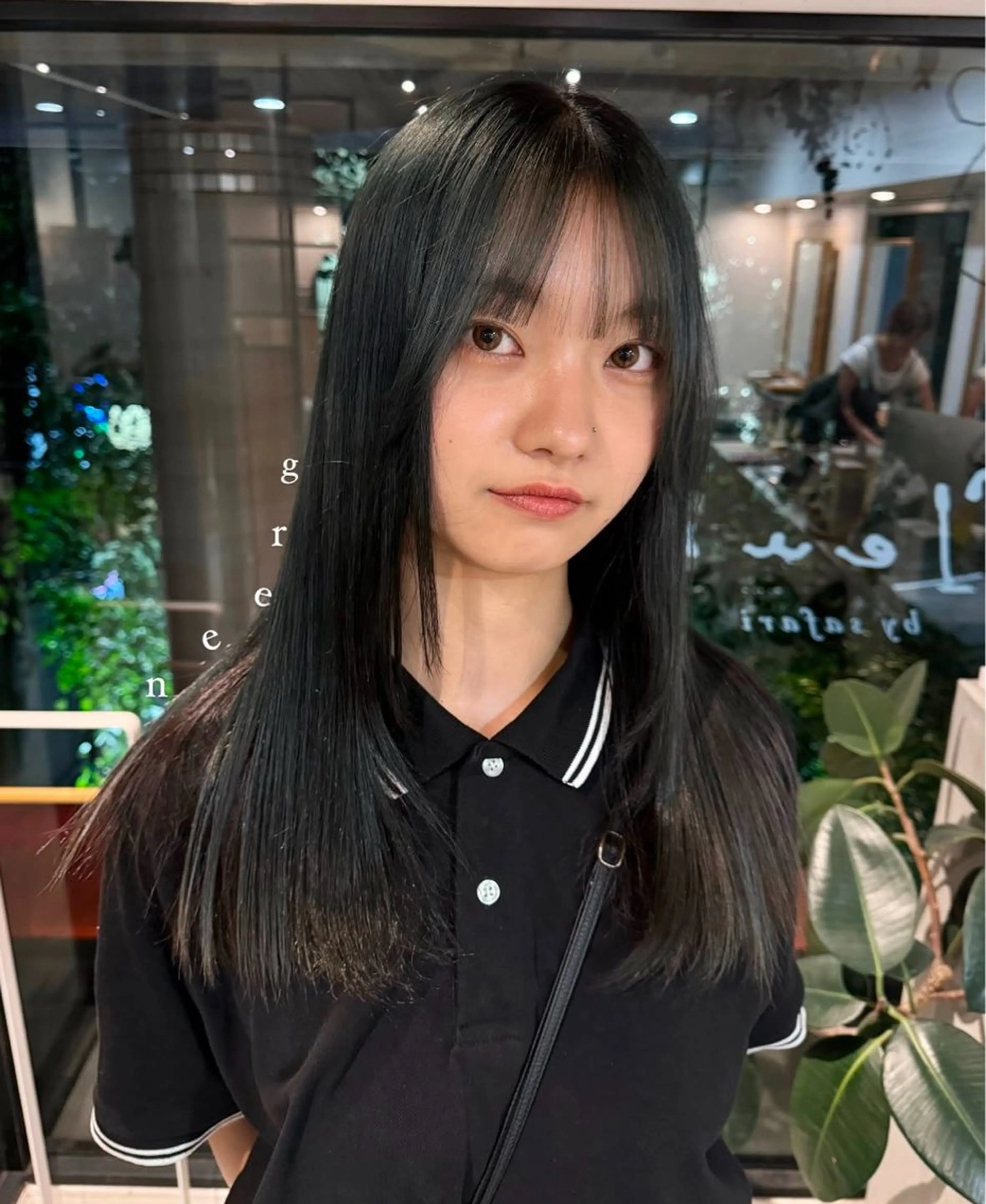 ロング saki/ハイトーン カラー/薬院のヘアスタイル