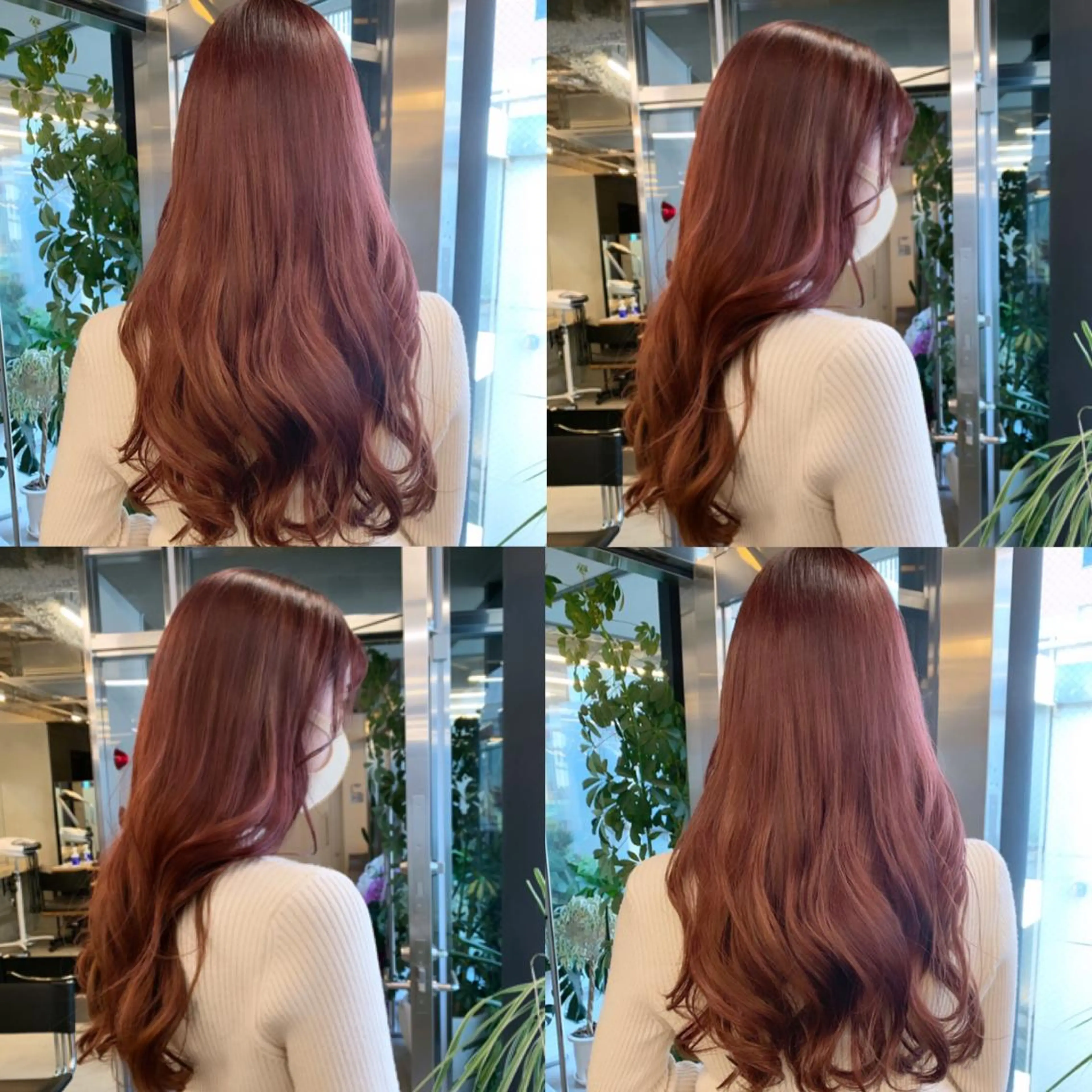 ミディアム カラー 透明感/オリーブ/ グレージュ/YUKAのヘアスタイル