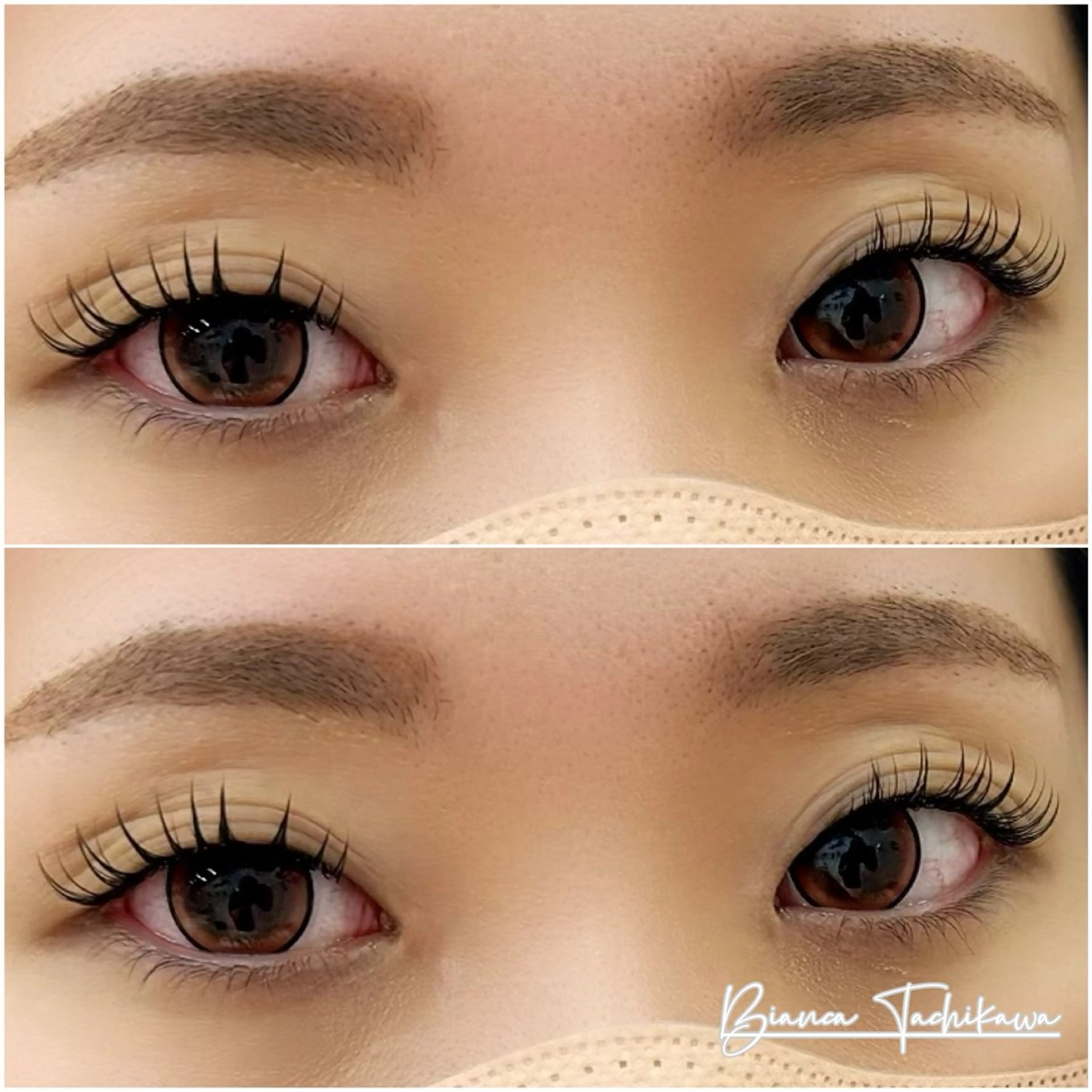 マツエク・マツパ フラットラッシュ マツエク Bianca立川店 川村のマツエク・マツパデザイン