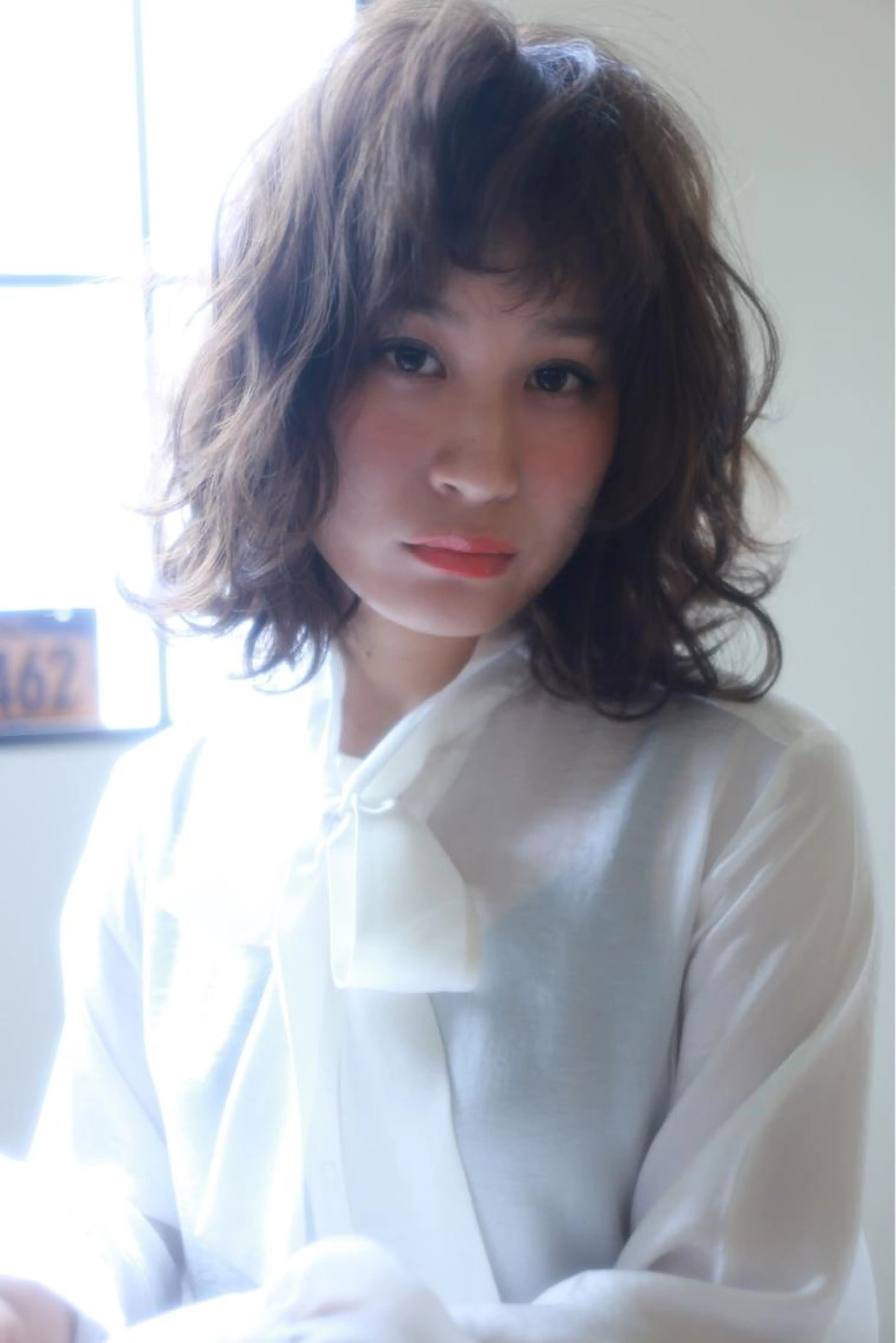 ✨【しっとり艶やか】小顔カット+透明感カラー +最高級5stepトリートメント✨の写真