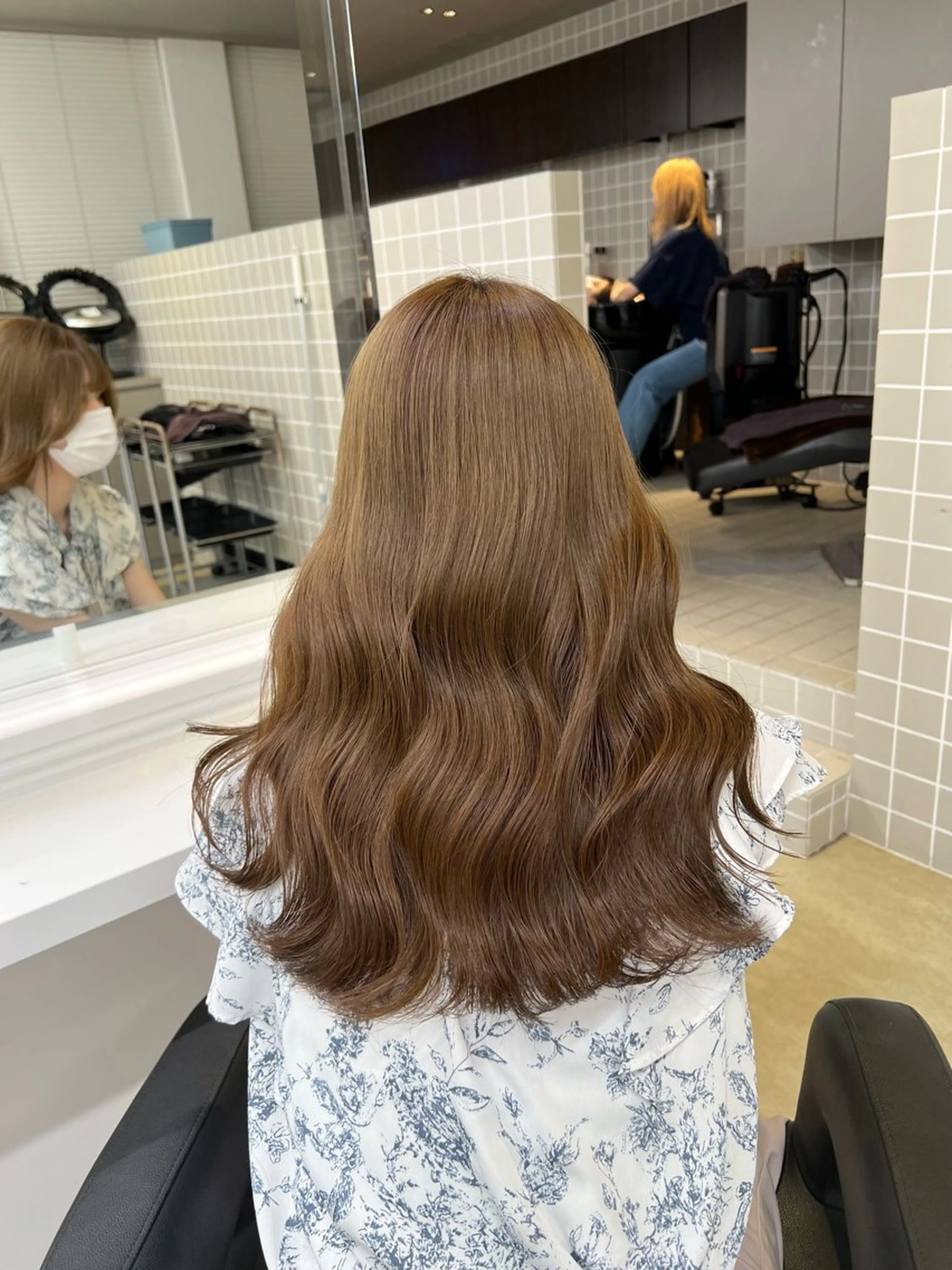 セミロング レイヤー/韓国❣️ 髪質改善/亘紘輝のヘアスタイル