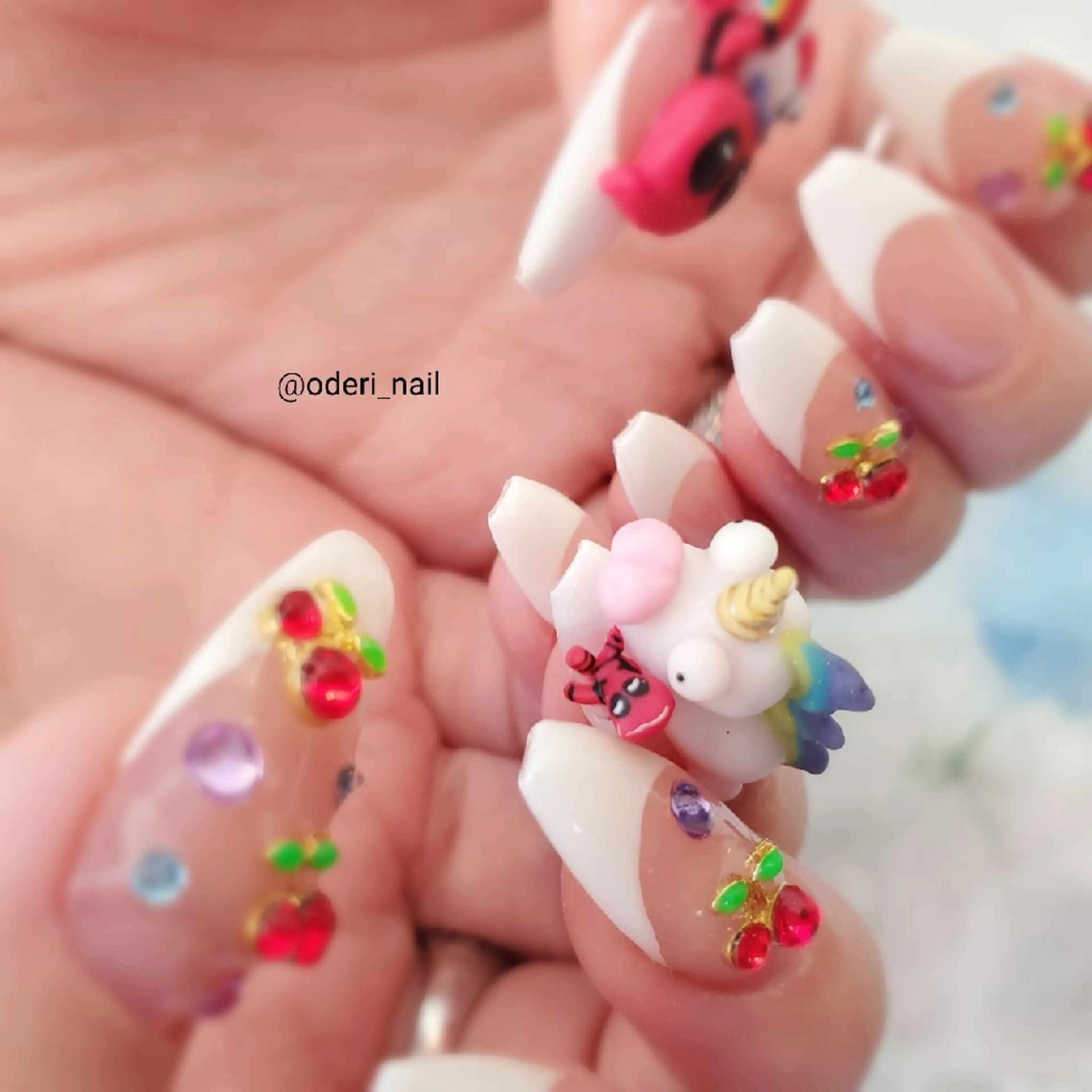 ネイル アートネイル ジェルネイル おで@ oderi_nailのネイルデザイン