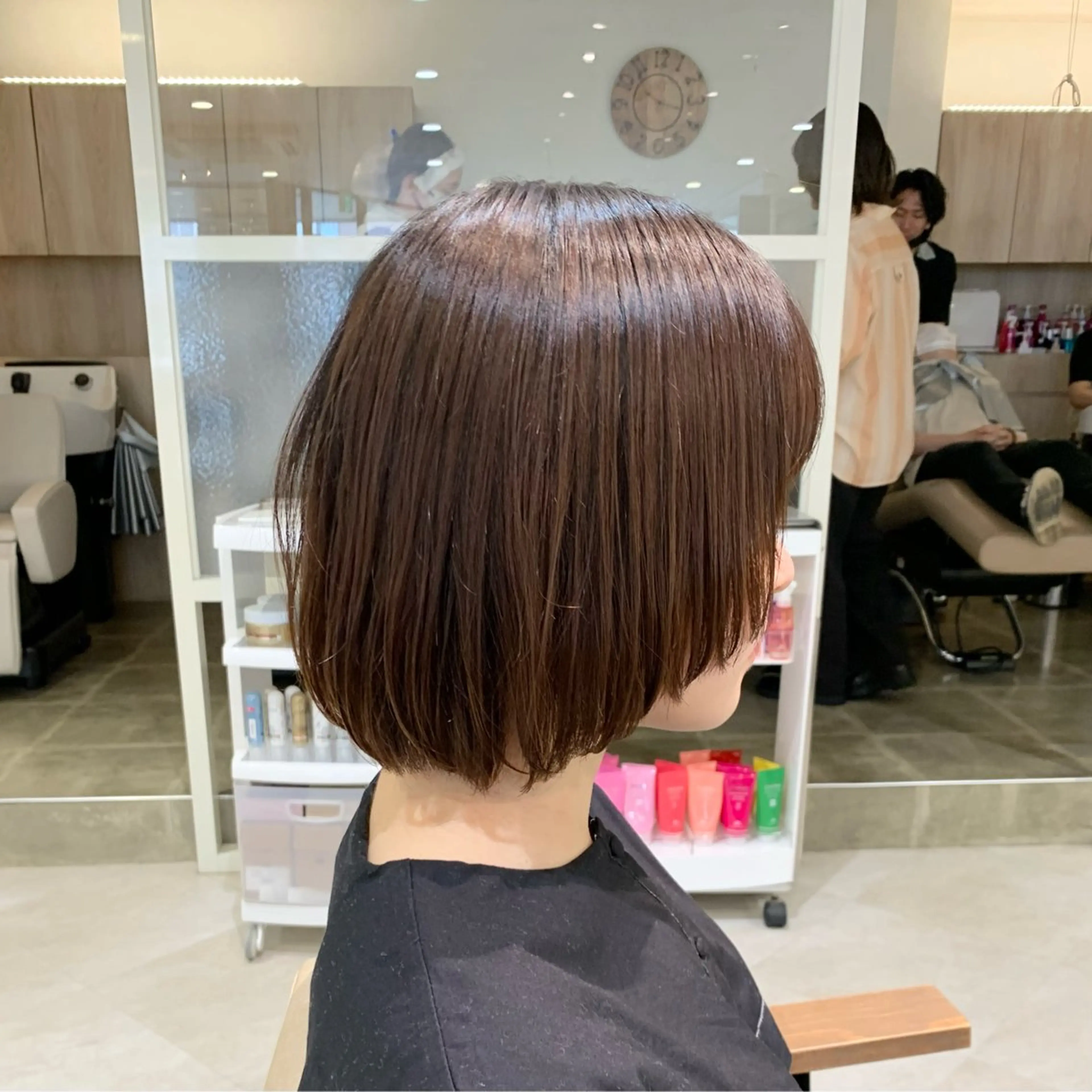 ショート 艶カラー/暖色カラー /透明感/ryutoのヘアスタイル