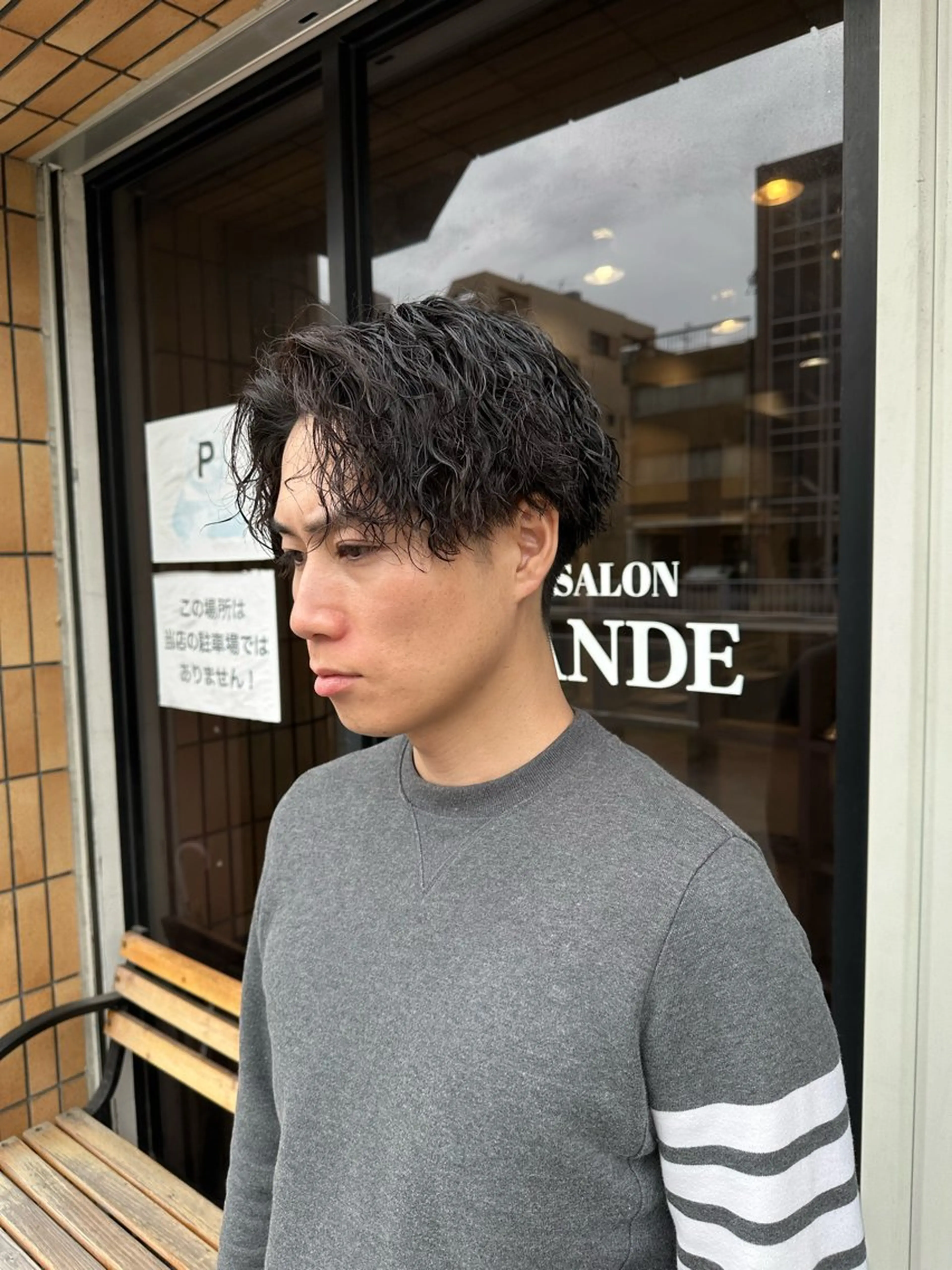 パーマ メンズ メンズパーマ カット パーマ ハヤシカズキ/カラー ✂/メンズパーマのヘアスタイル