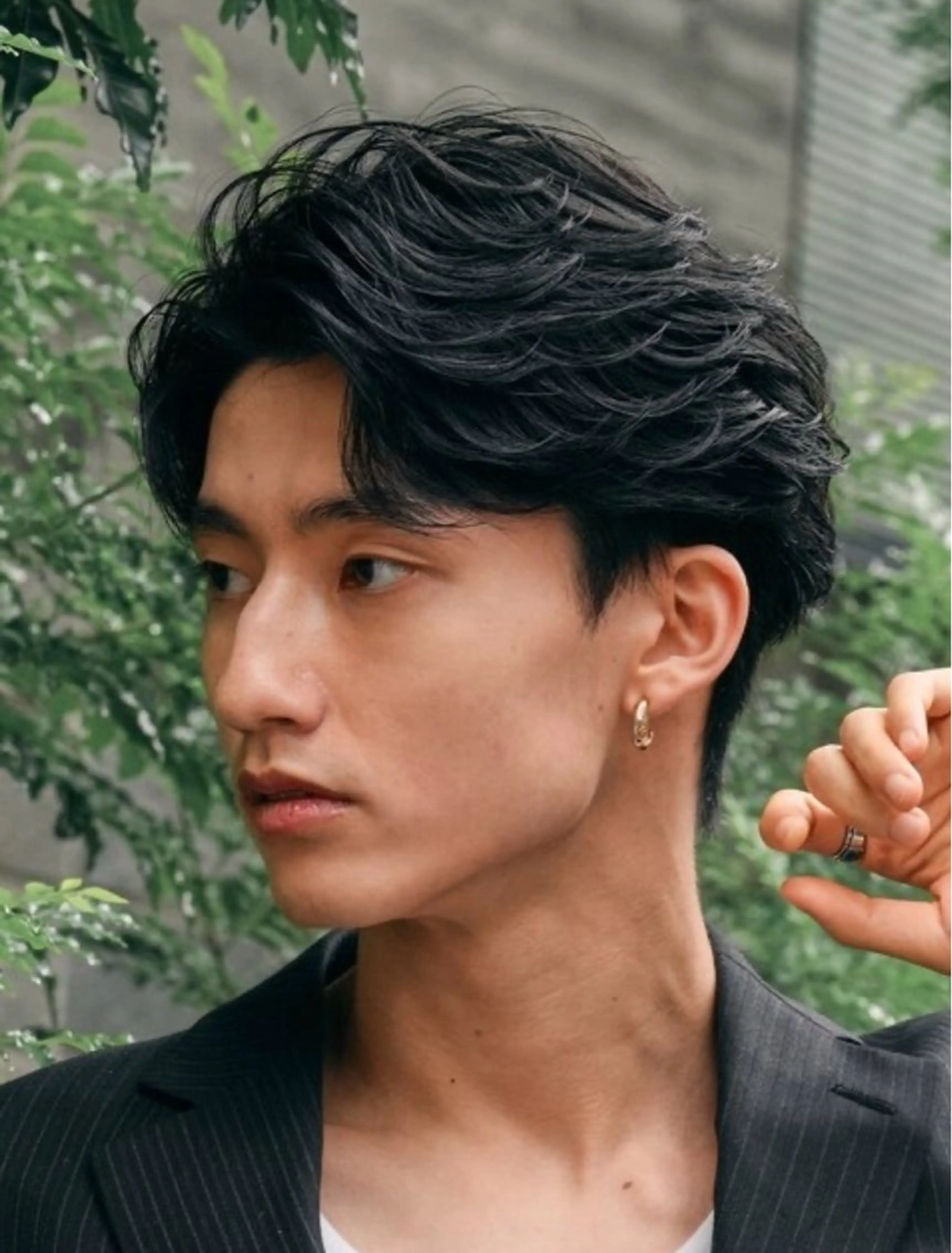 パーマ メンズ フェザーパーマ メンズパーマ カット パーマ fifth栄|波巻き 職人🌀ゆうとのヘアスタイル