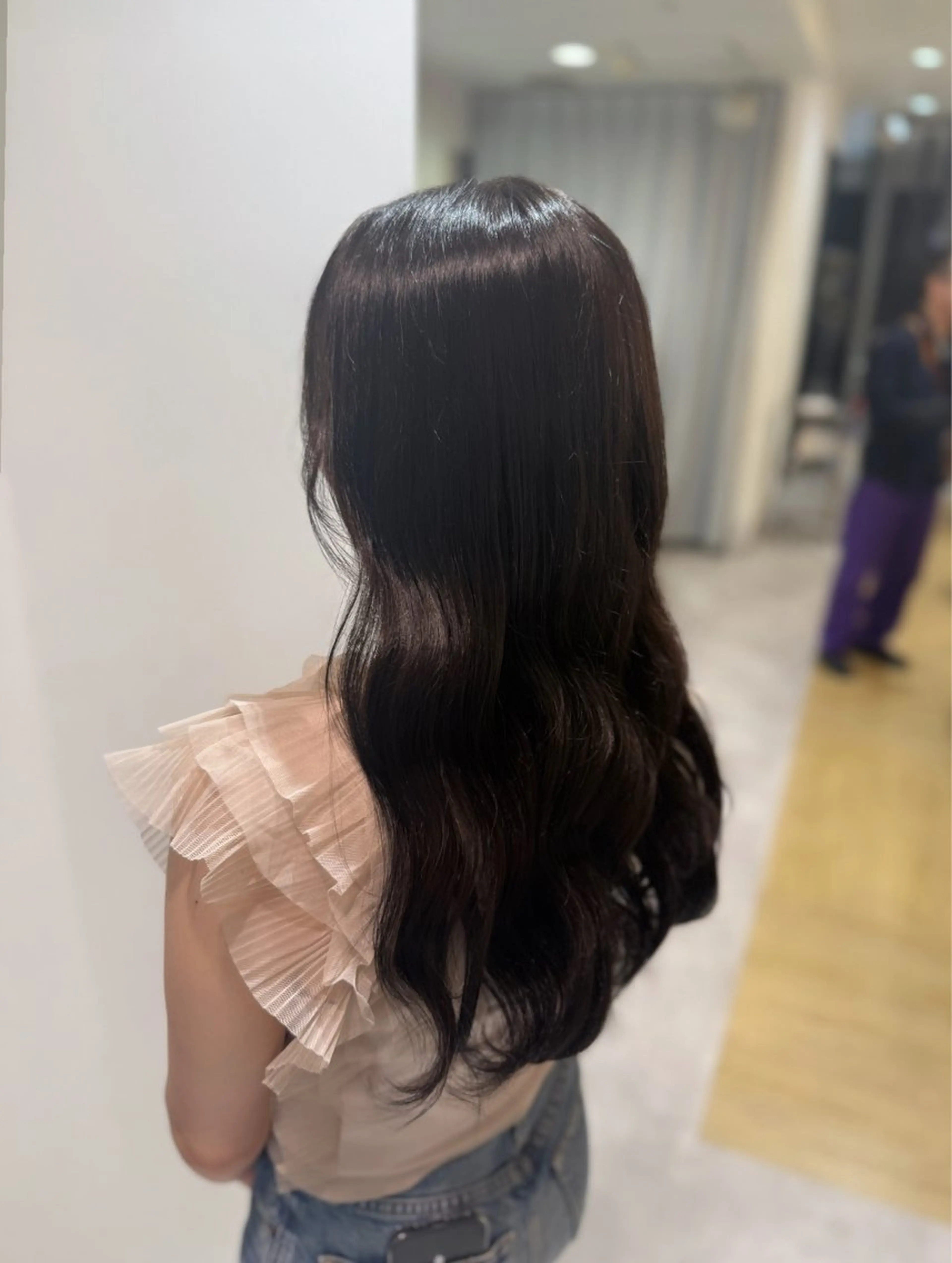 カラー 🇰🇷韓国風艶髪 /AZUSA🤍のヘアスタイル