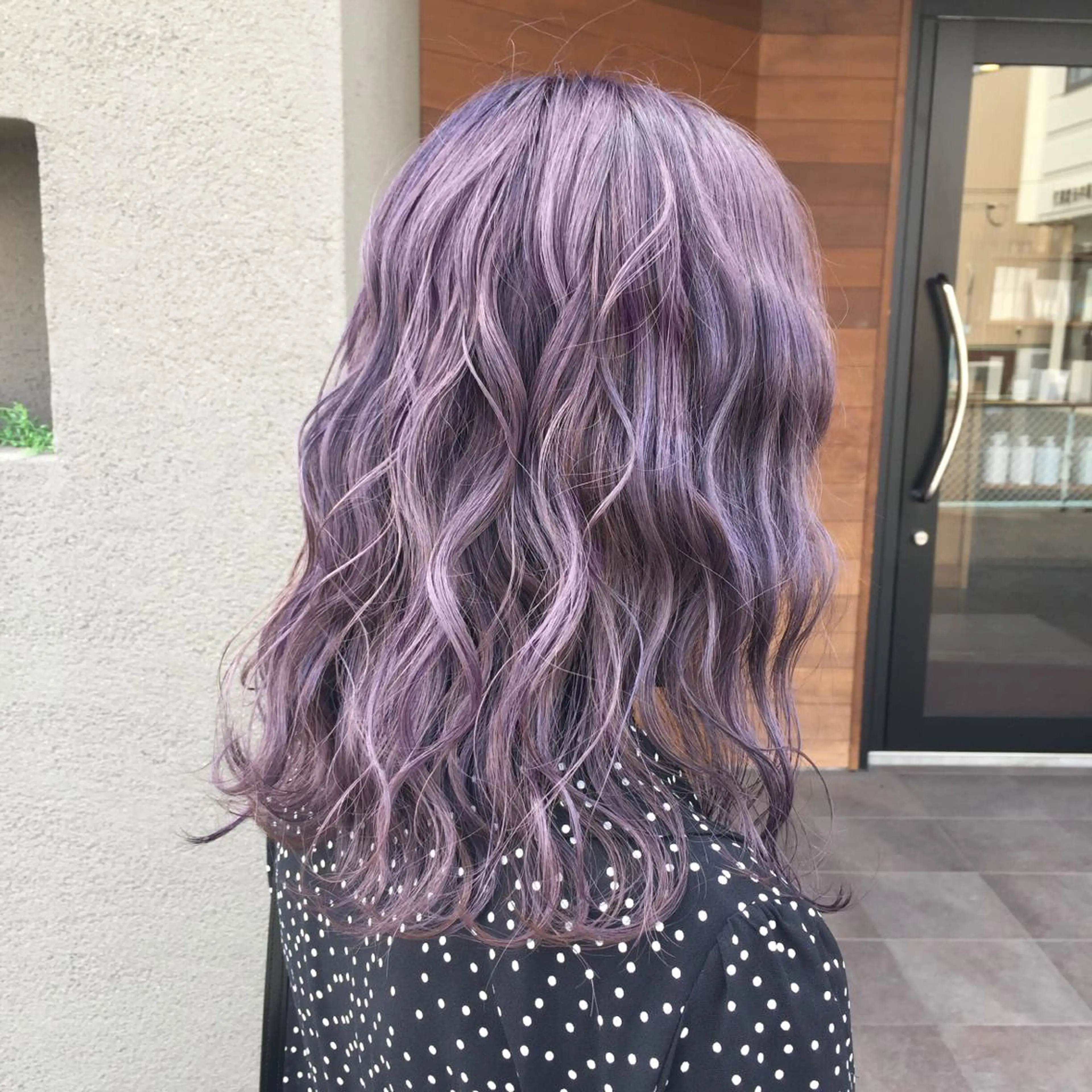 ロング ヘアカラー maco 艶感ハイトーン🦋のヘアスタイル