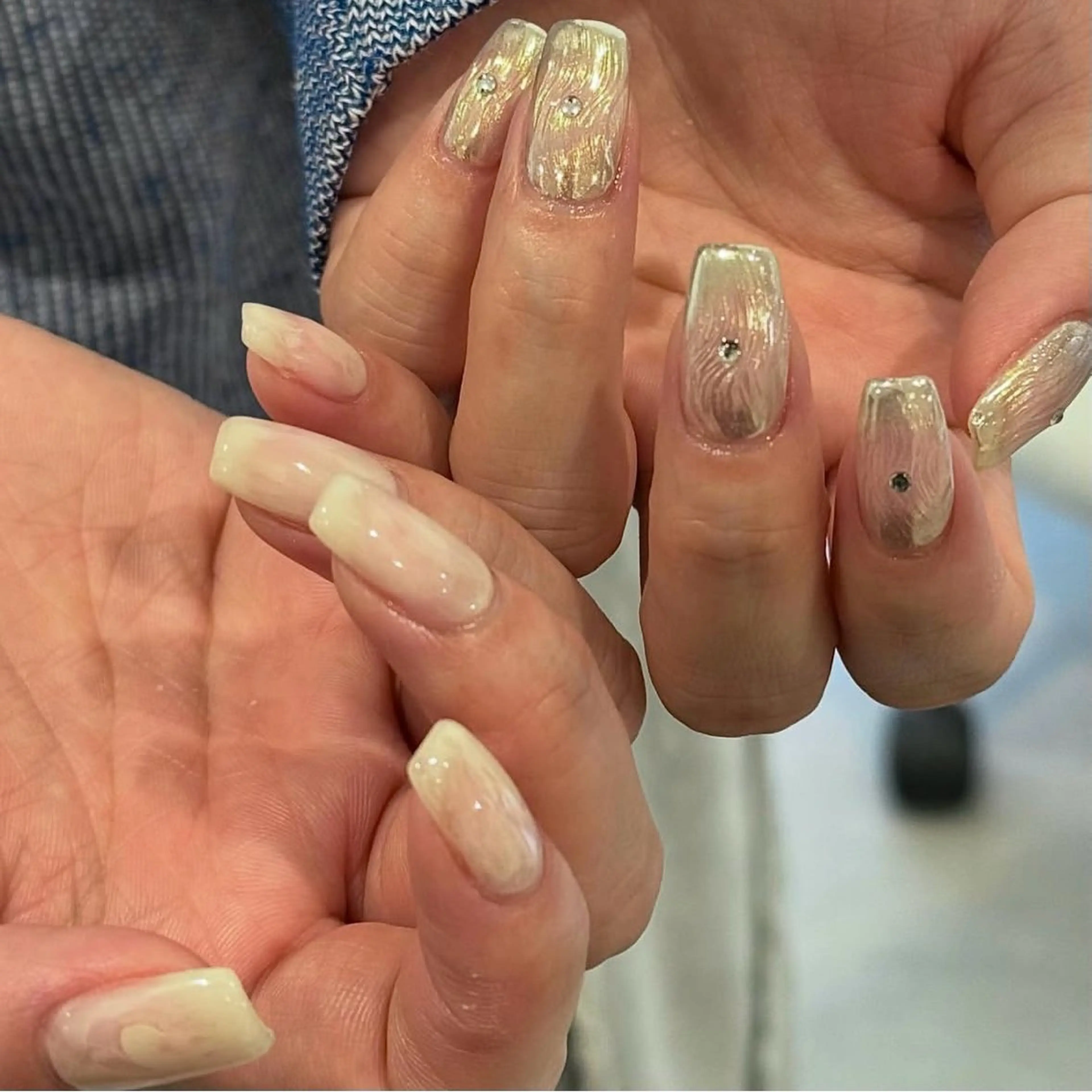 ネイル ニュアンスネイル yate' narumiのネイルデザイン