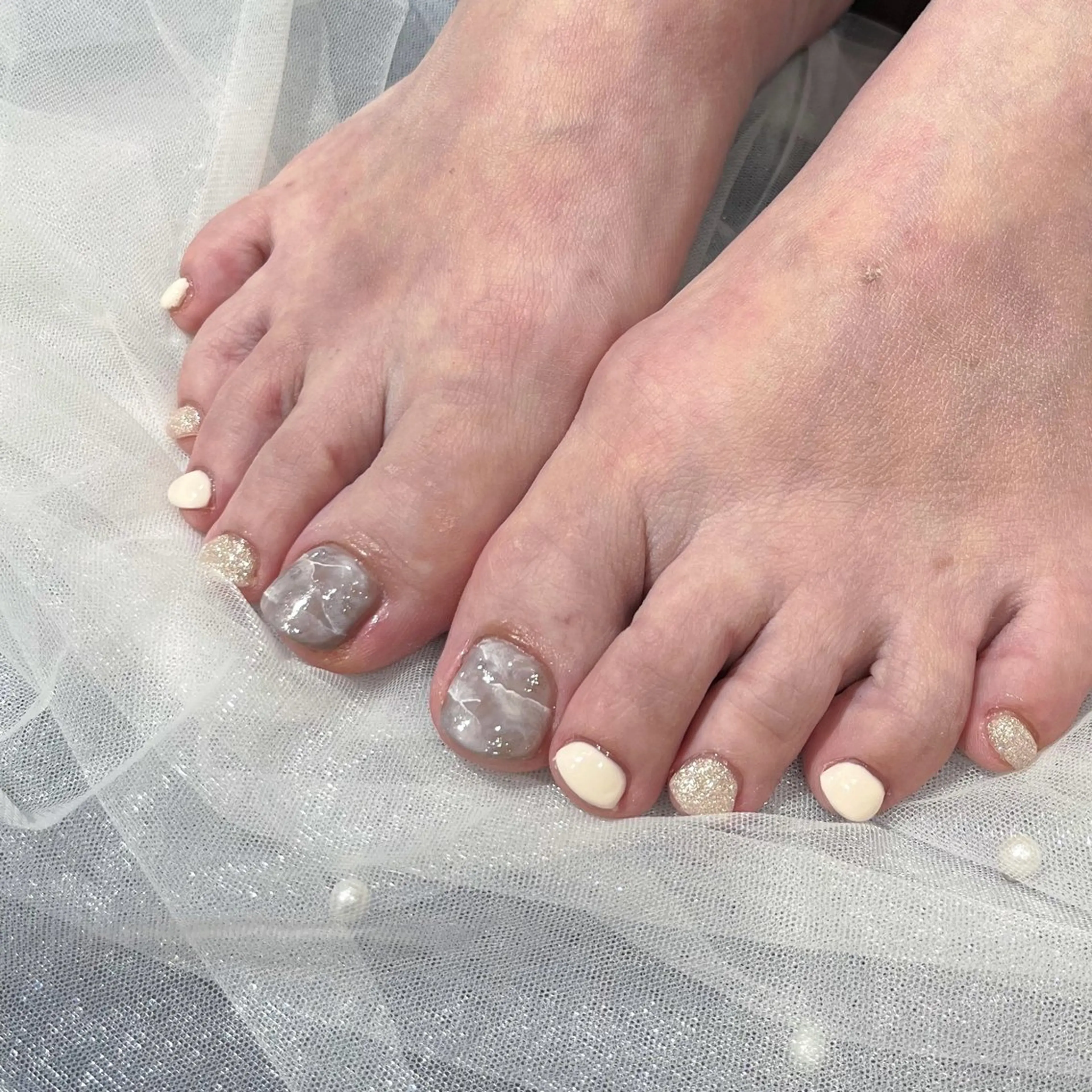 ネイル フットネイル unopulir Sayakaのネイルデザイン