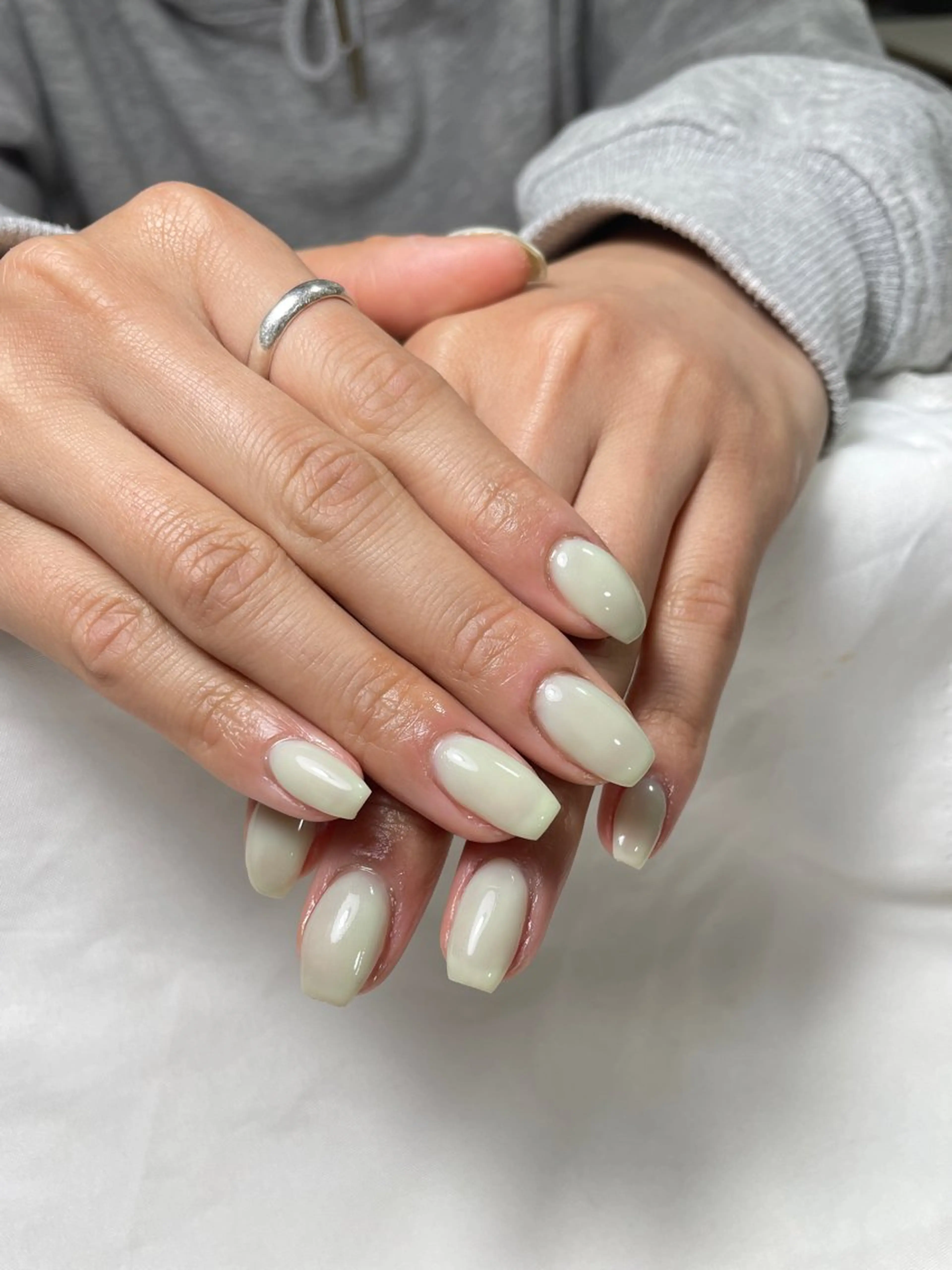 ネイル アートネイル フレンチネイル ジェルネイル グラデーション 韓国ネイル ハンドネイル 久保田 マリコのネイルデザイン