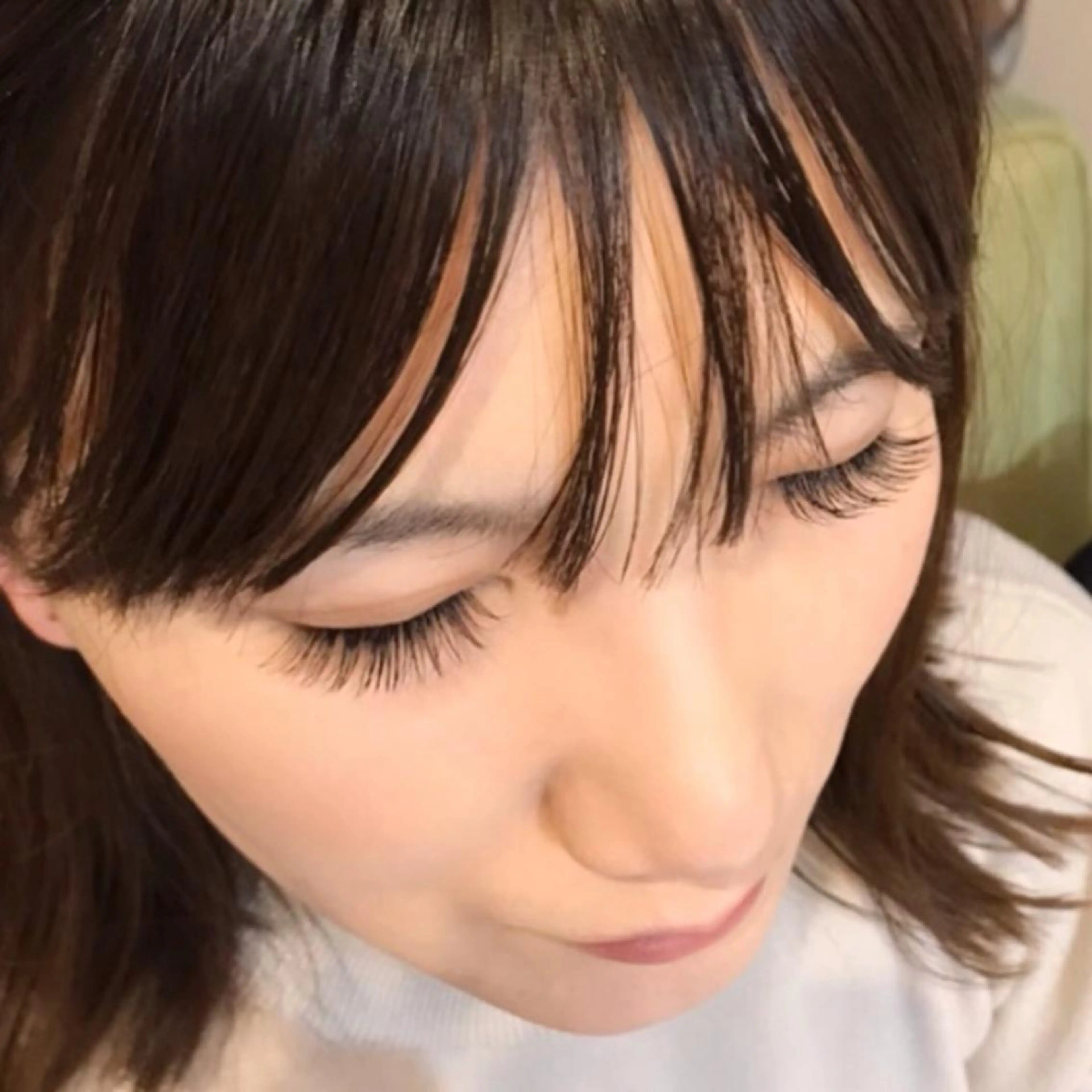 マツエク・マツパ Cカール カラーマツエク フラットラッシュ セーブル francesca eyelash所属・中島 顕子のマツエク・マツパデザイン