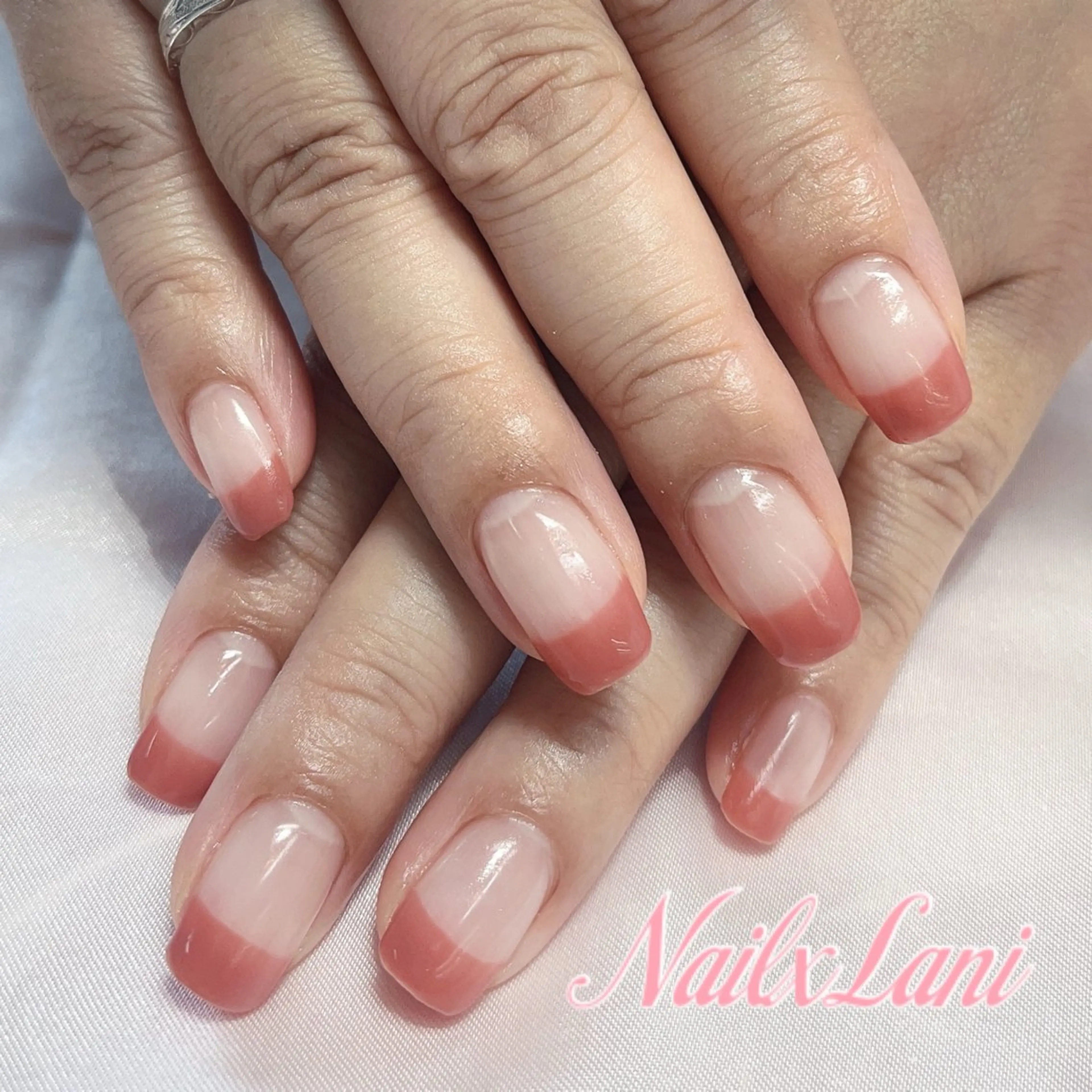 ネイル フレンチネイル 練馬駅近ネイルラニ 不細工爪90分で美爪のネイルデザイン