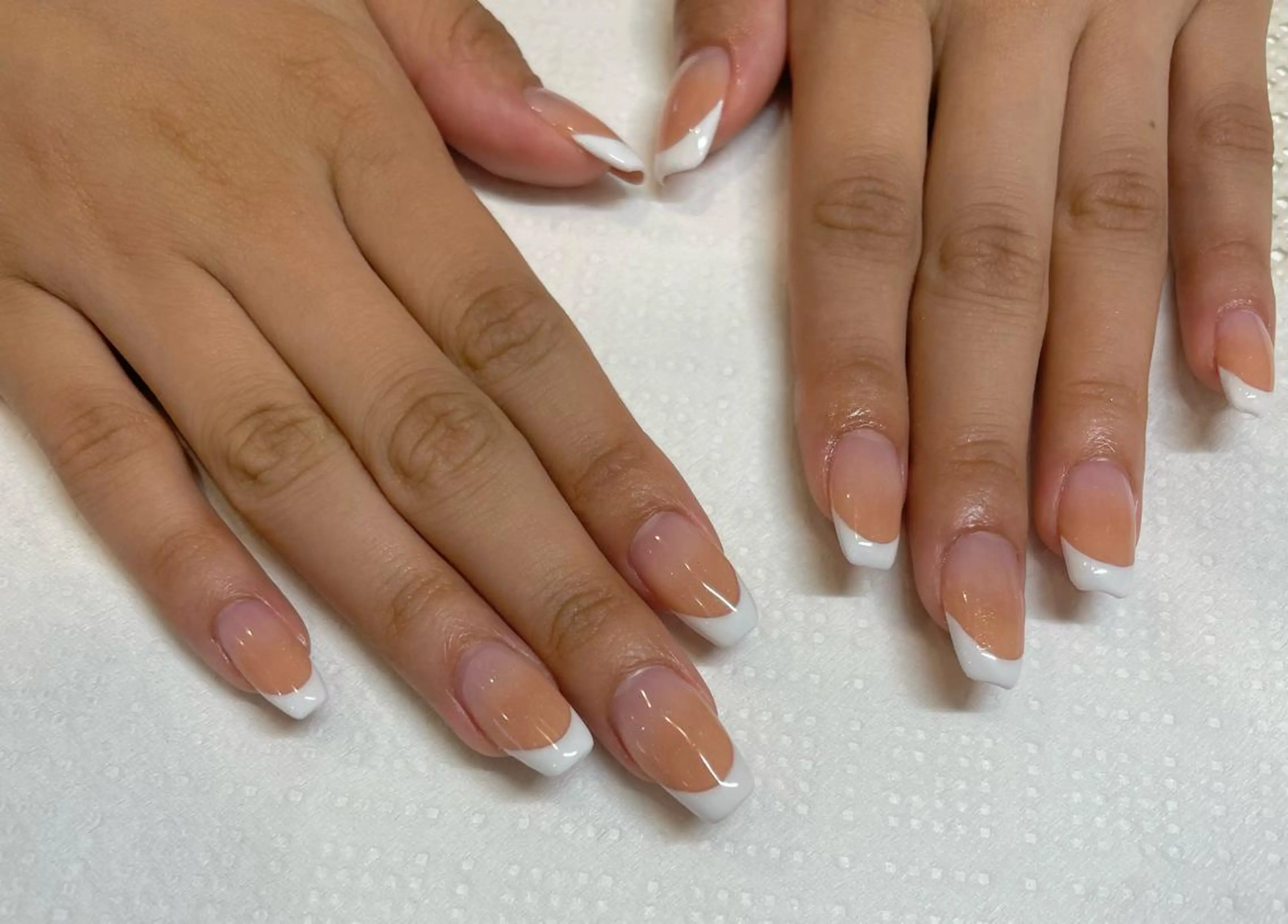 ネイル フレンチネイル ハンドネイル pro.M chiharuのネイルデザイン