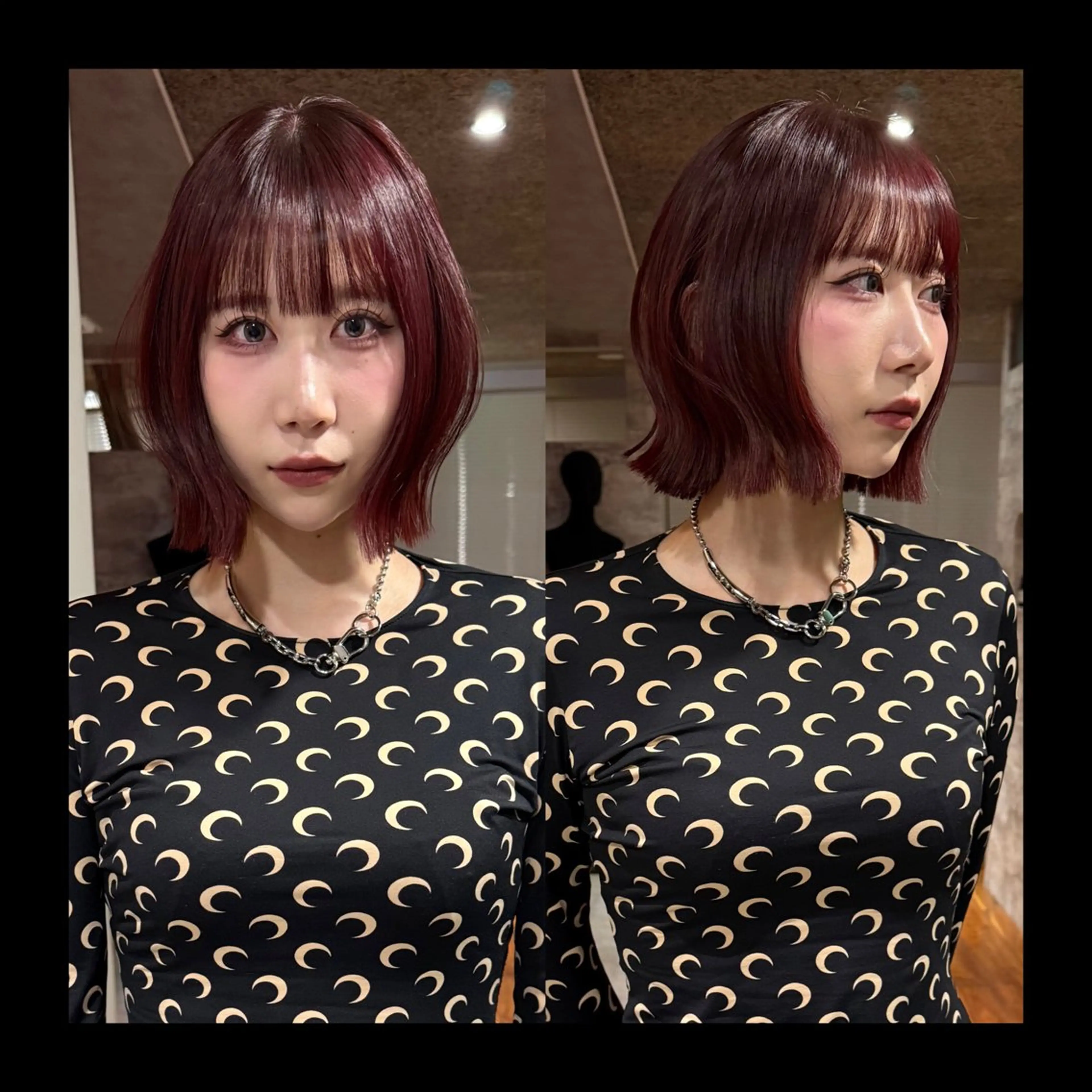 ショート カラー 似合わせカット カット ヘアカラー トリートメント mai / linoah˚✧のヘアスタイル
