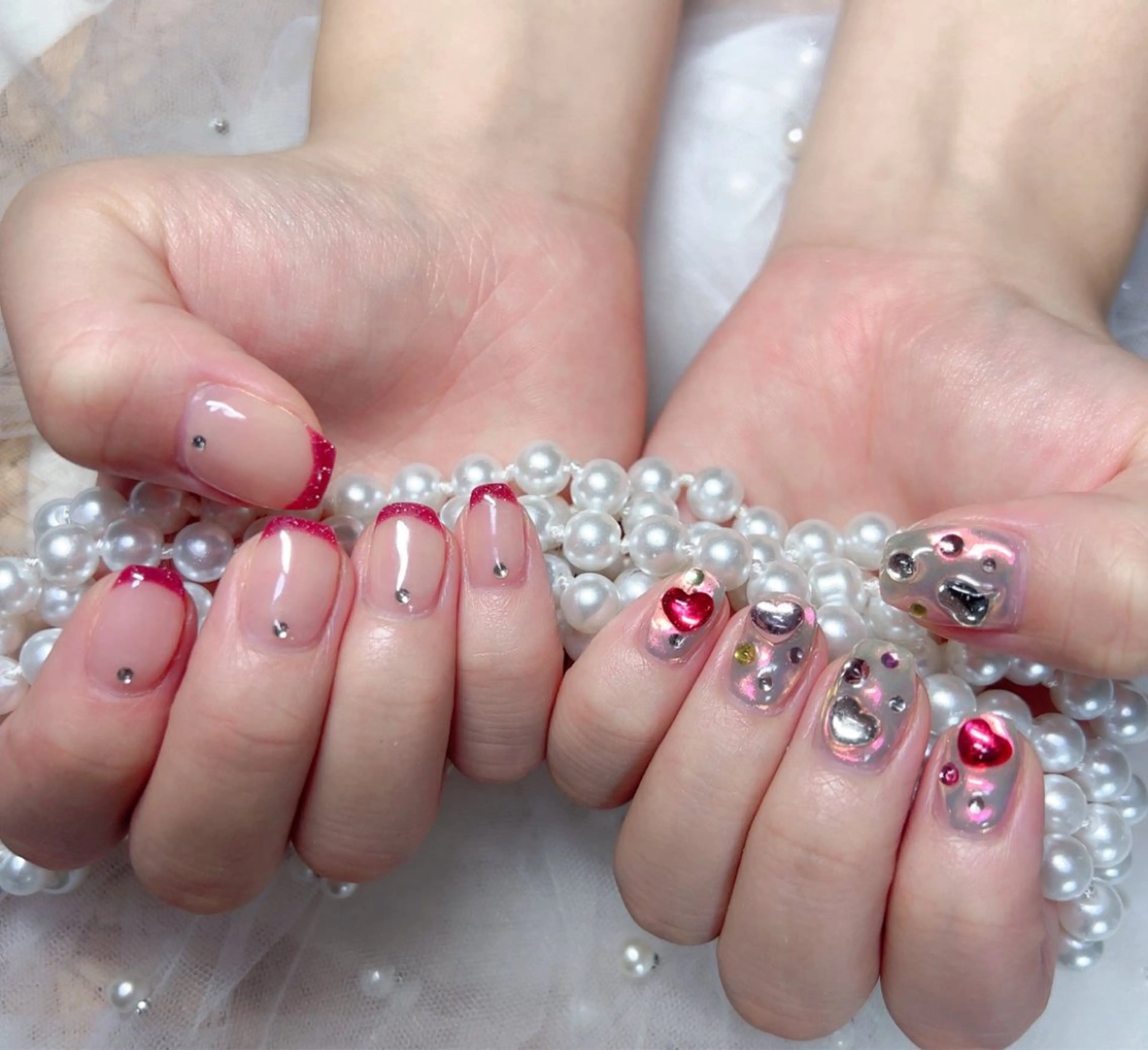 ネイル ハンドネイル 🎀M nails✨ ビューティーのネイルデザイン