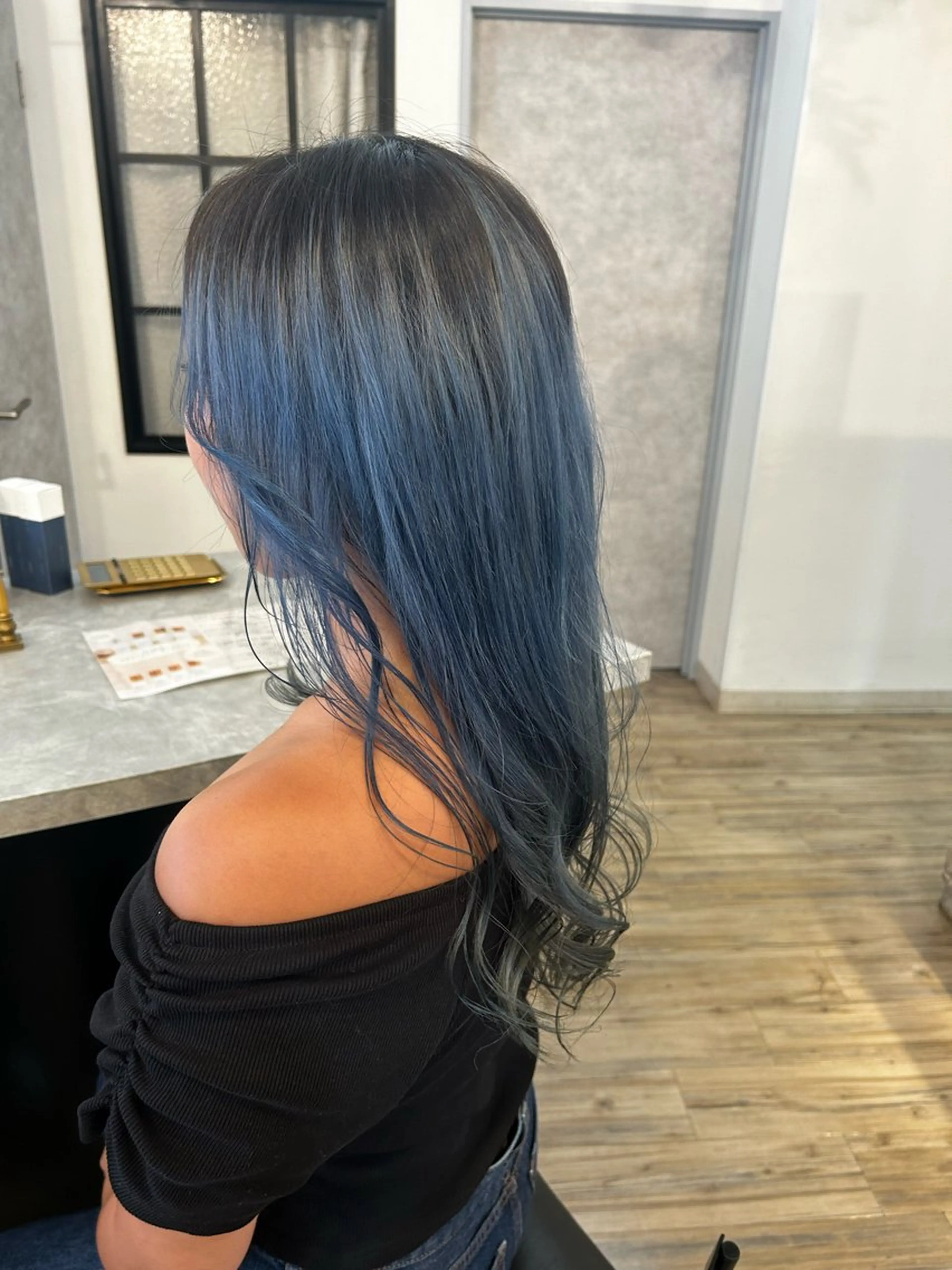 ロング カラー ブリーチ／ヘアセット 🪞🌙minamiのヘアスタイル