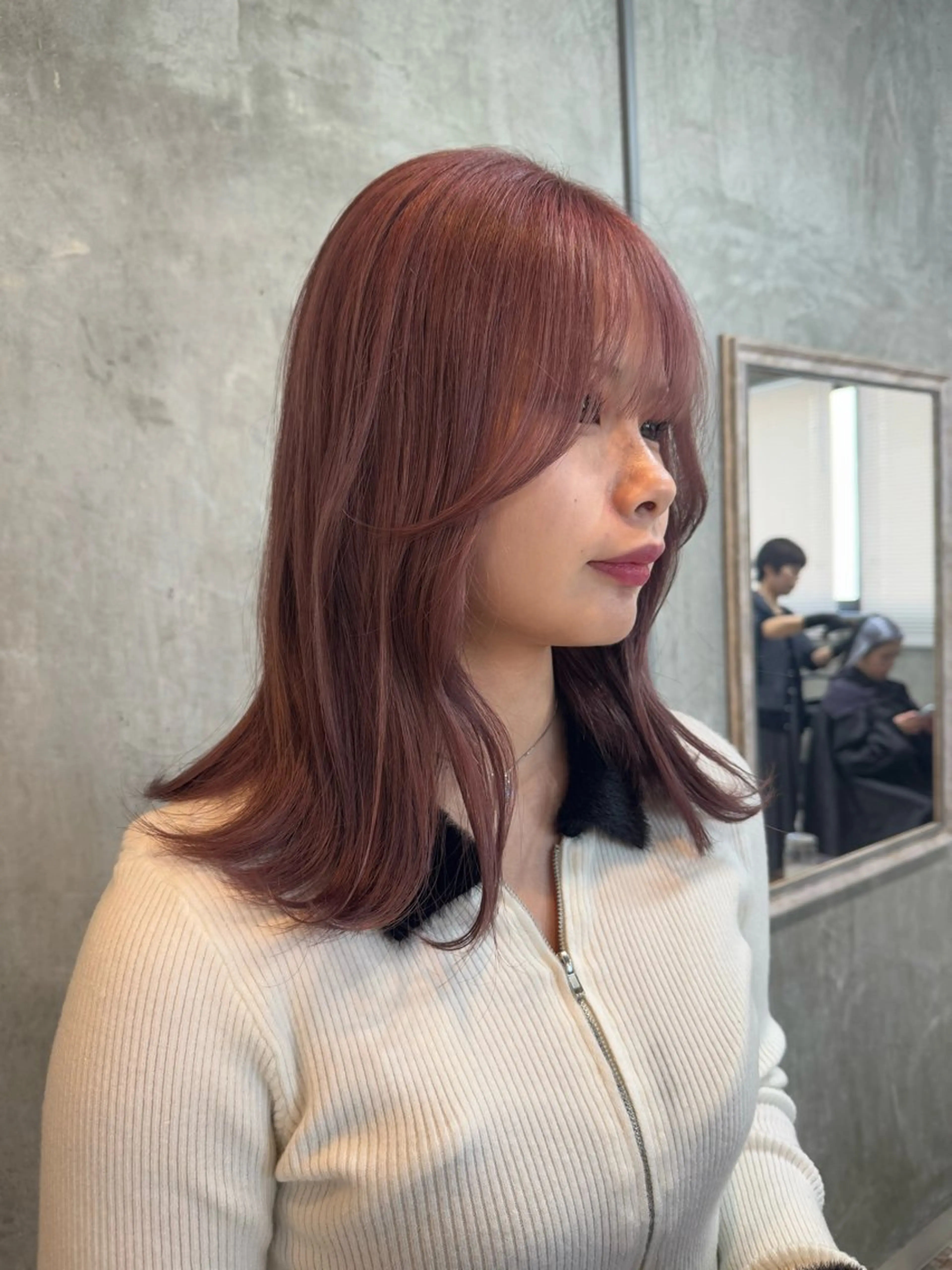 ミディアム botan🦖*･ amiのヘアスタイル