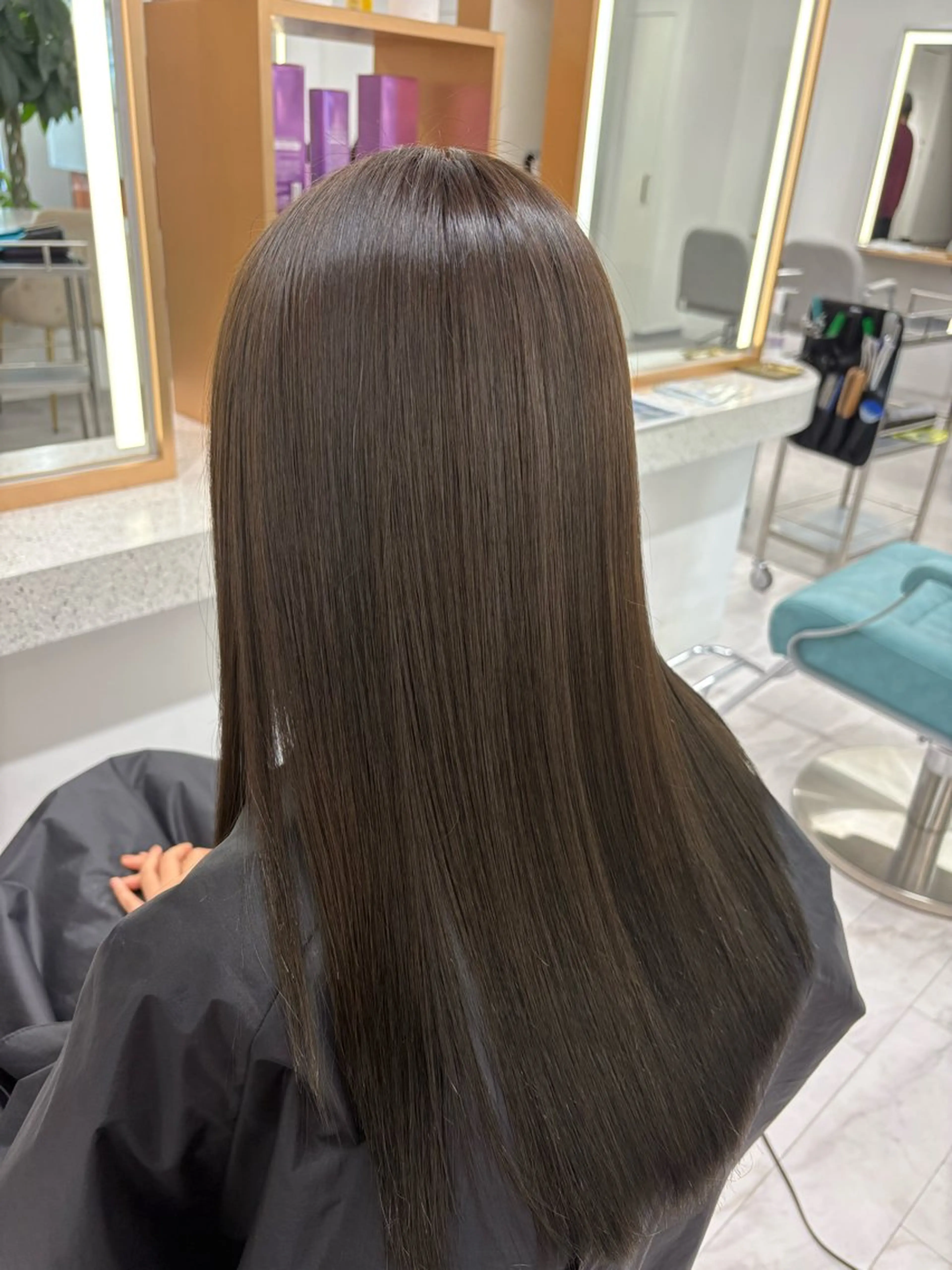 ロング 縮毛矯正 縮毛矯正 得能 海翔のヘアスタイル