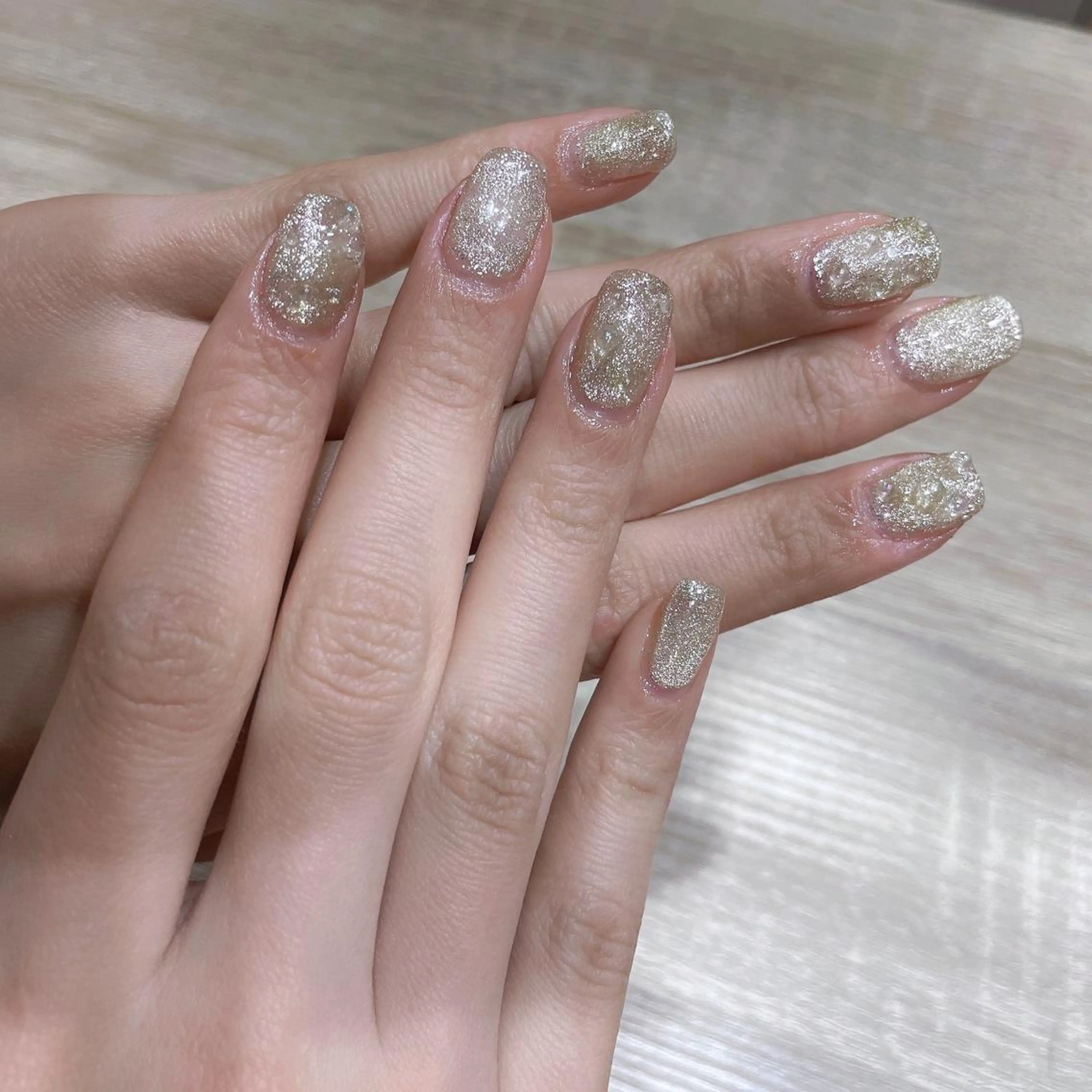 ネイル オーロラネイル liberté所属・liberté🫧 新小岩のネイルデザイン