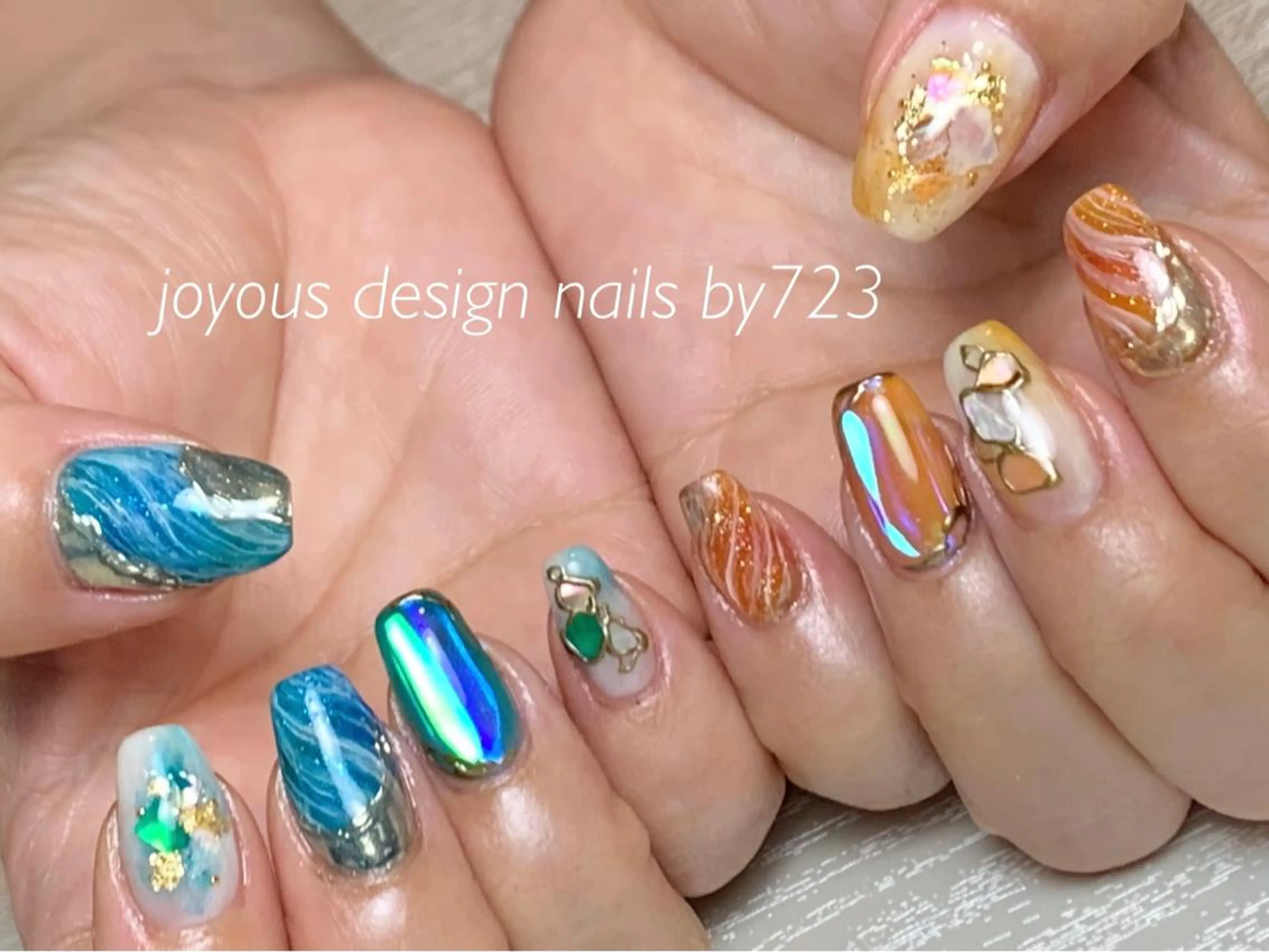 ネイル ハンドネイル jdn natsumiのネイルデザイン