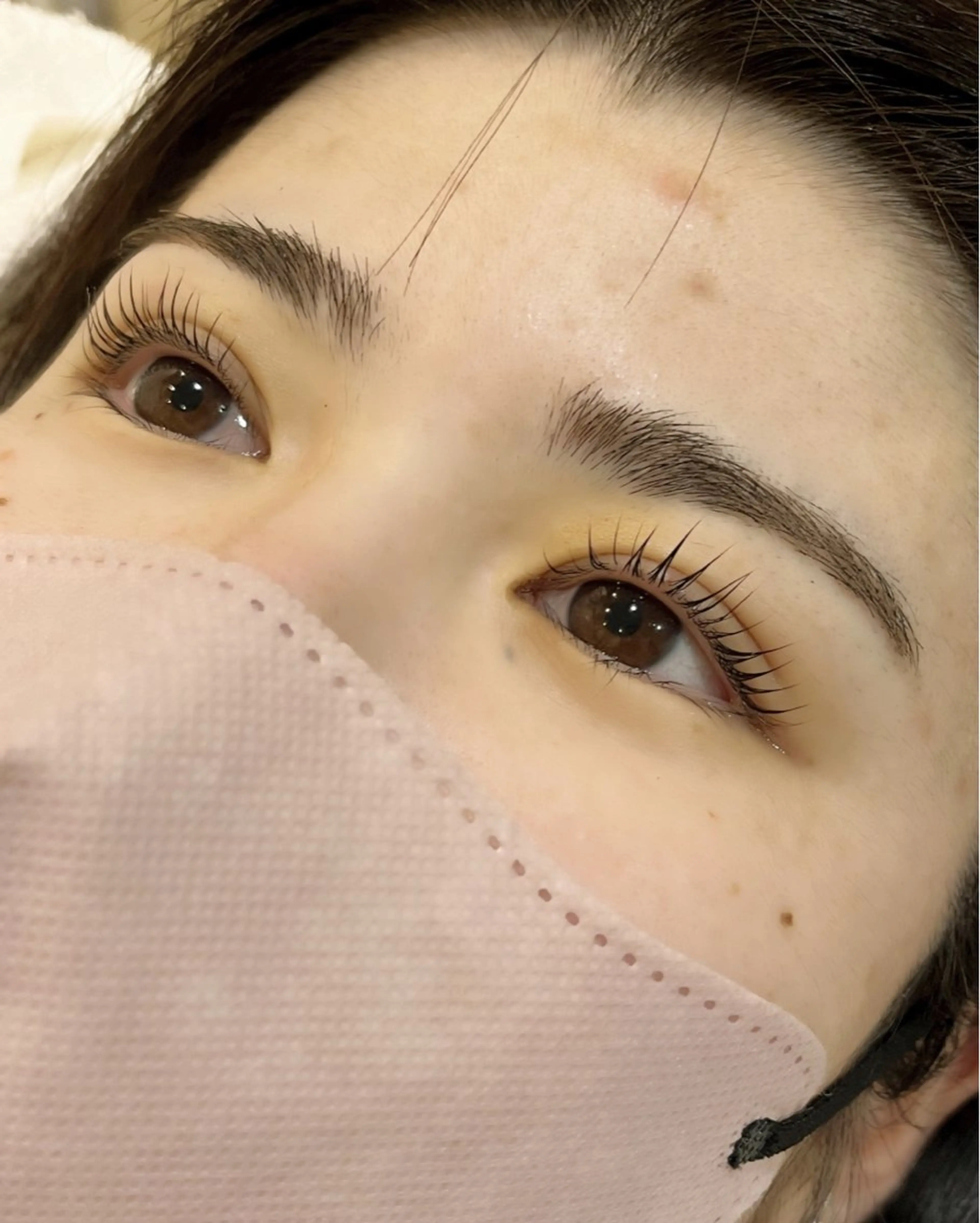 マツエク・マツパ パリジェンヌラッシュリフト マツパ kazak beauty &Life Design所属・白村 彗のマツエク・マツパデザイン