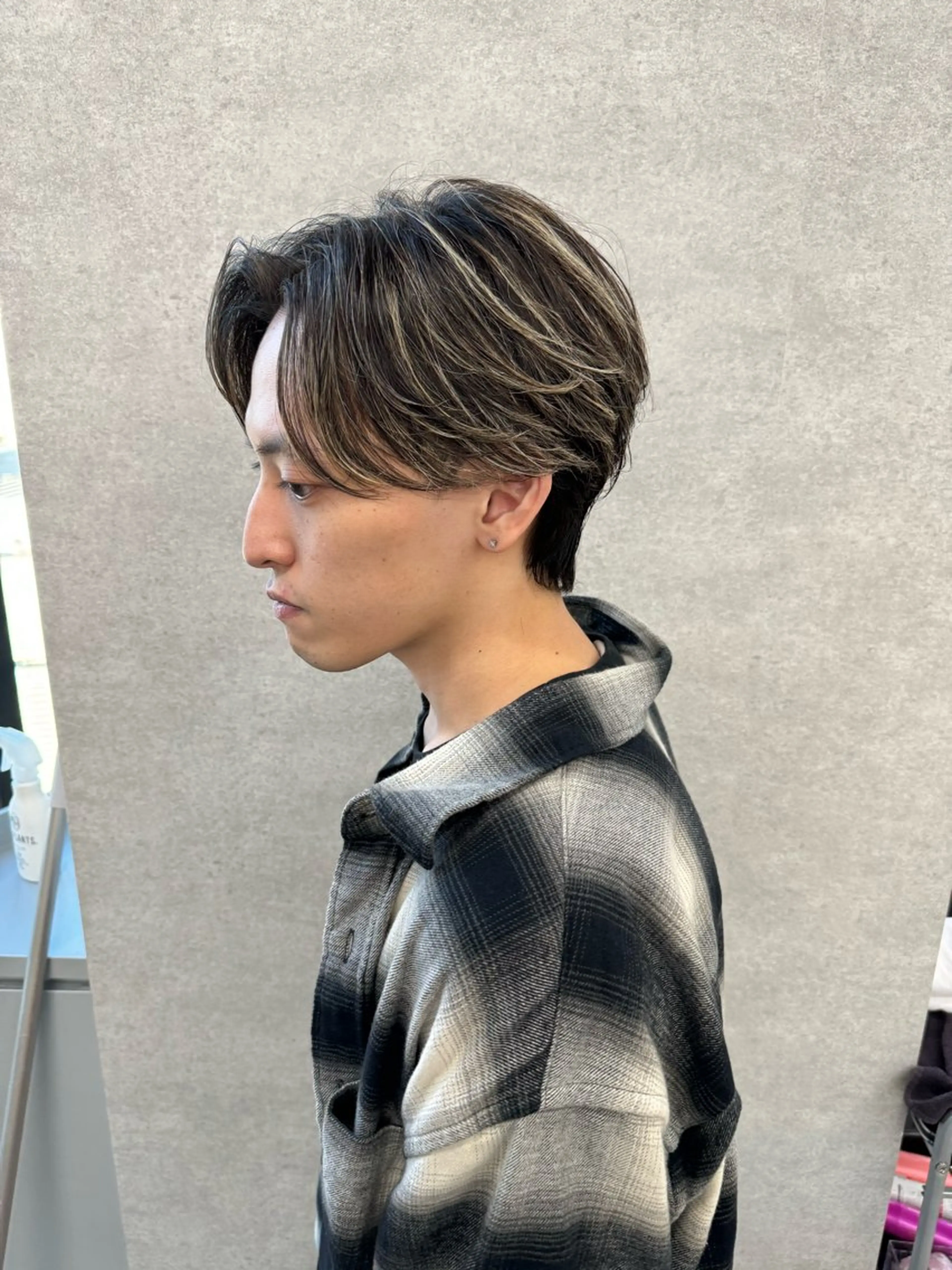 ショート カラー パーマ ヘアアレンジ メンズ キッズ 🔥メンズパーマ🔥 菅原楓のヘアスタイル