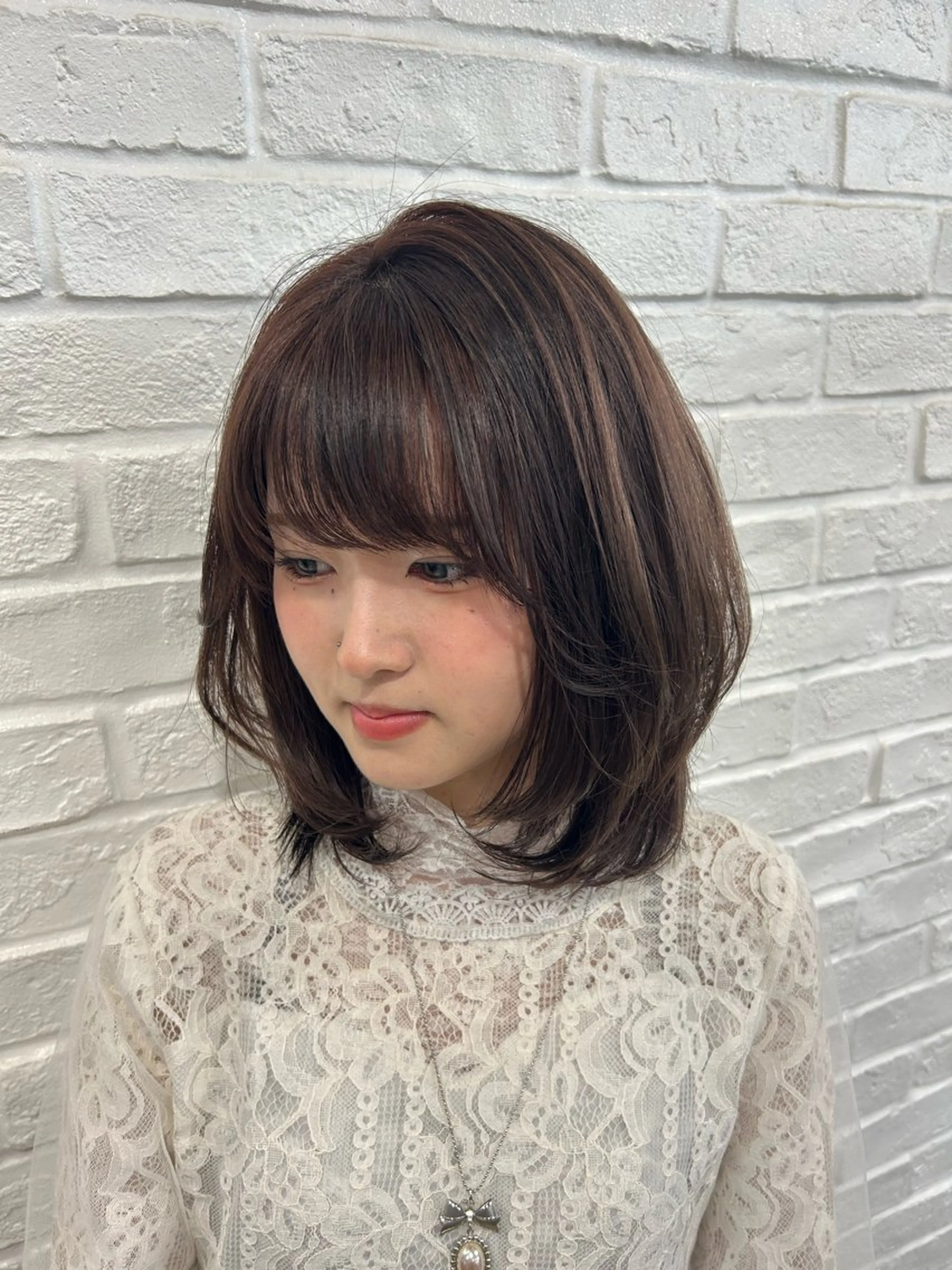 ショート ボブ エクステ 外国人風カラー 卒業式のヘアスタイル レイヤーカット カット ヘアカラー MiRI💜地毛級 エクステ✖似合わせ技のヘアスタイル