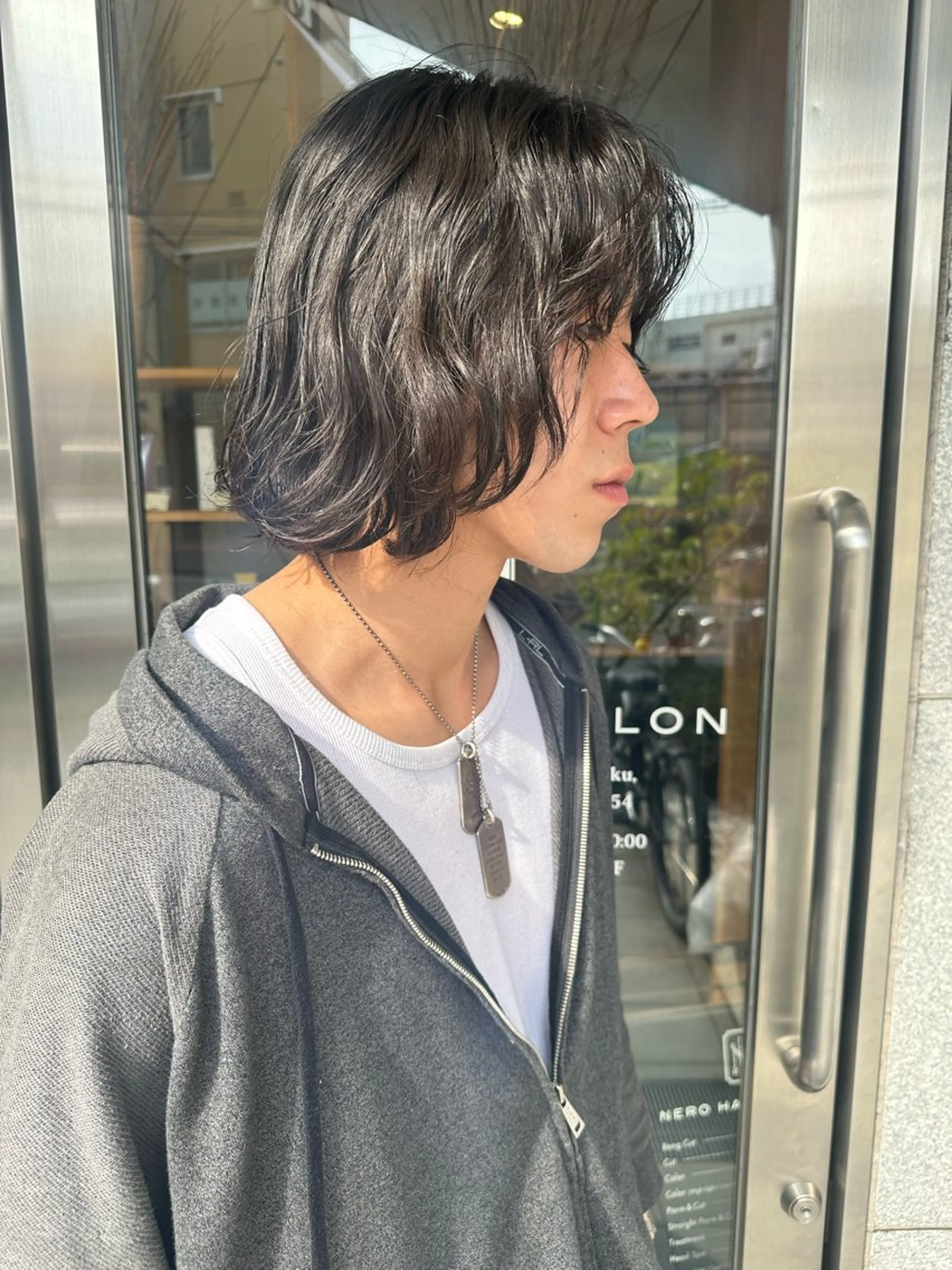 ミディアム パーマ NERO      HAIR SALON所属・塚本 幸司郎のヘアスタイル