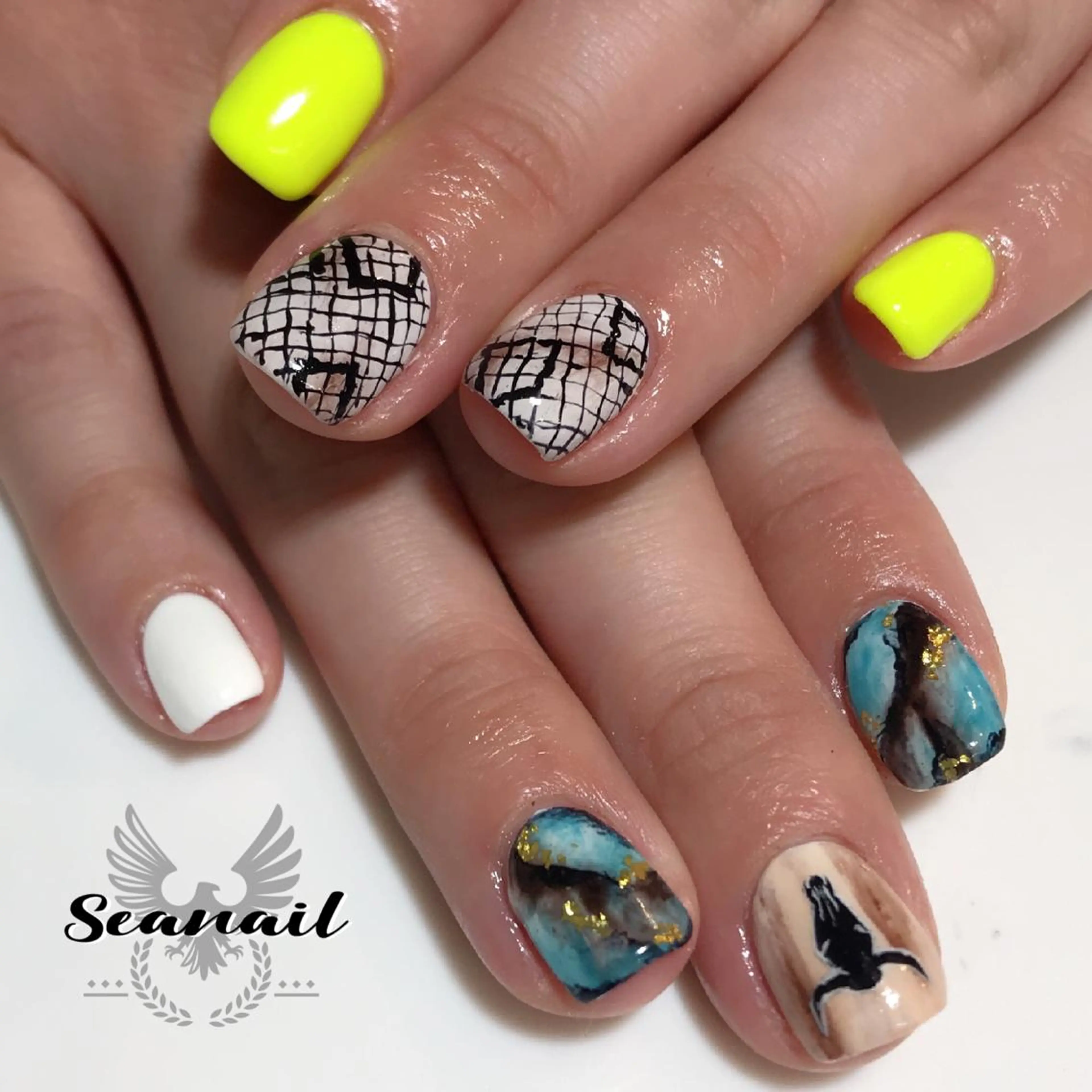 ネイル 小尾 栞のネイルデザイン