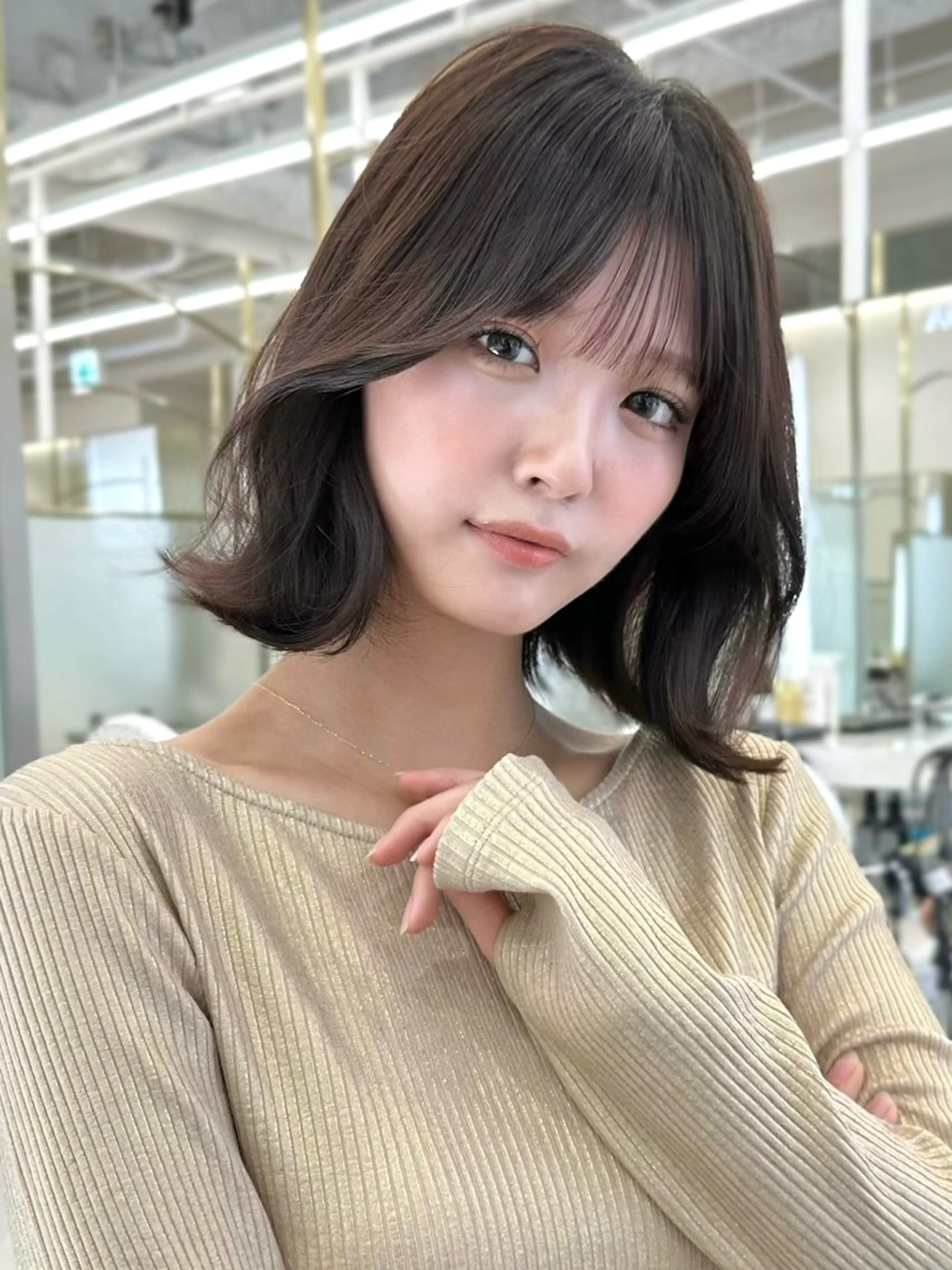 ショート ボブ くびれヘア COA  表参道所属・yume. COA GINZAのヘアスタイル