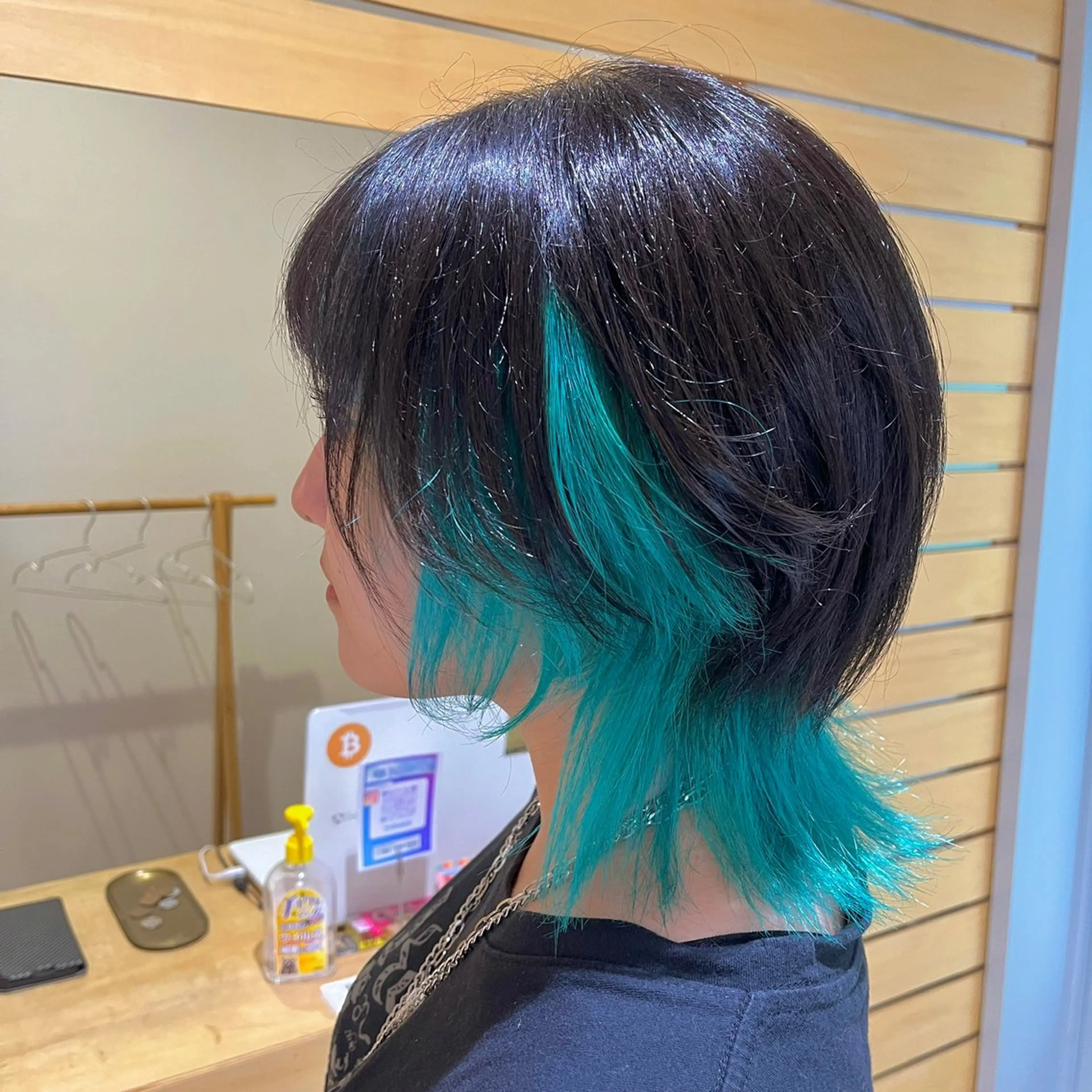 ミディアム カラー ブリーチ ヘアカラー トリートメント RUBEUS【ルベウス】所属・✨艶々カラー🎨 杉本賢人のヘアスタイル