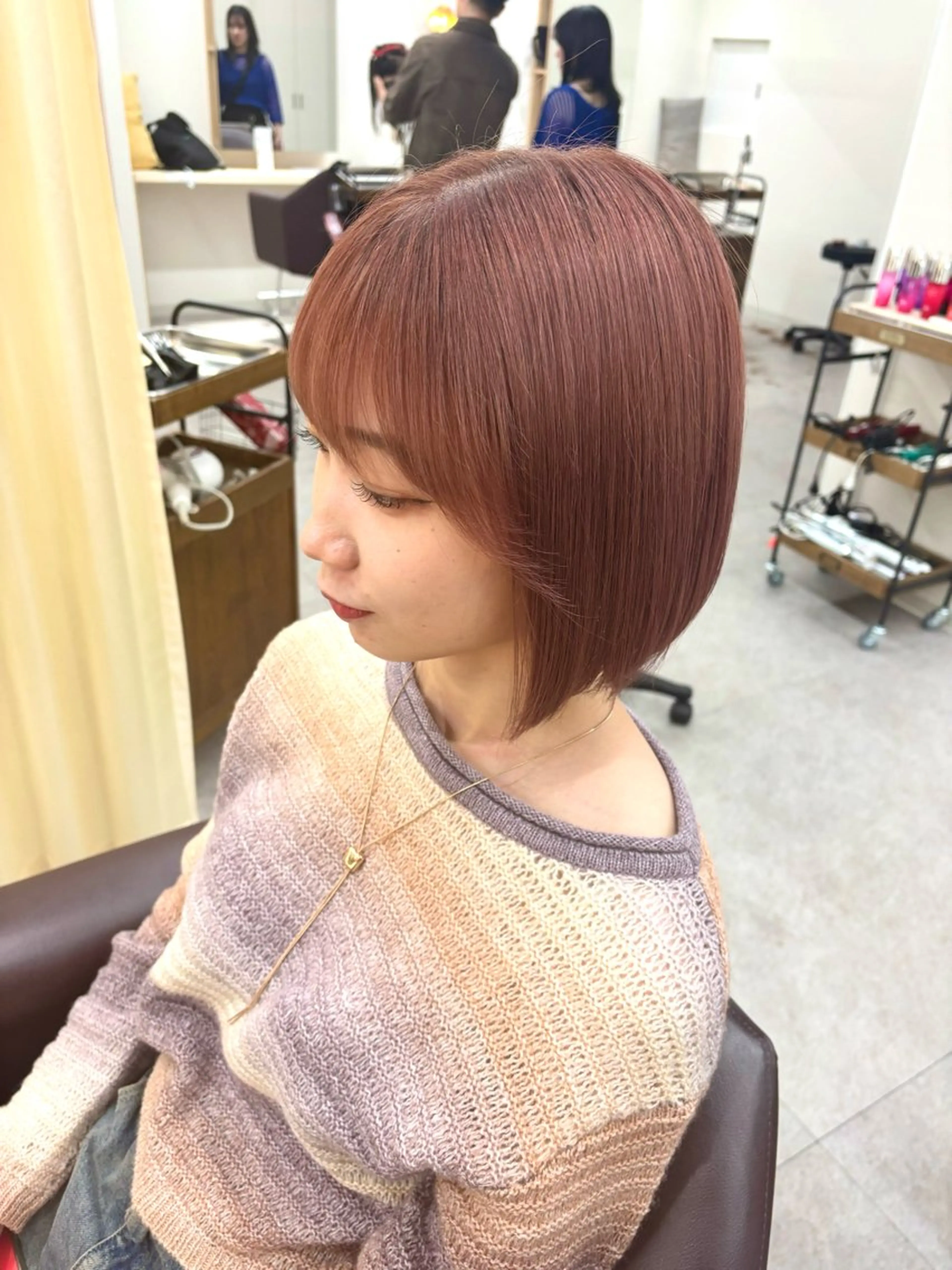 ショート Haruka✄﻿ 透明感カラー🫧🌙のヘアスタイル