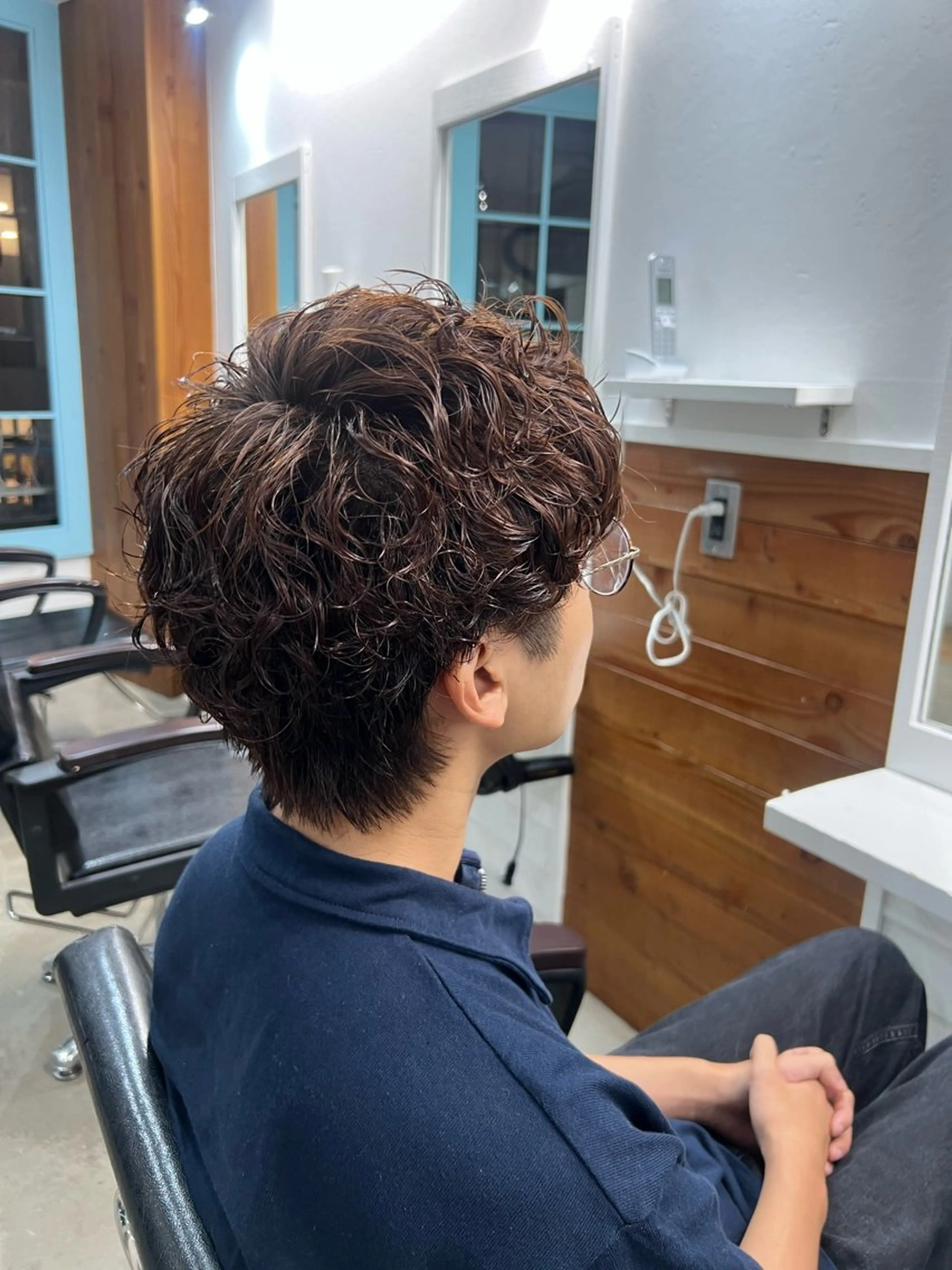 パーマ メンズ MION✂️ 似合わせカットのヘアスタイル
