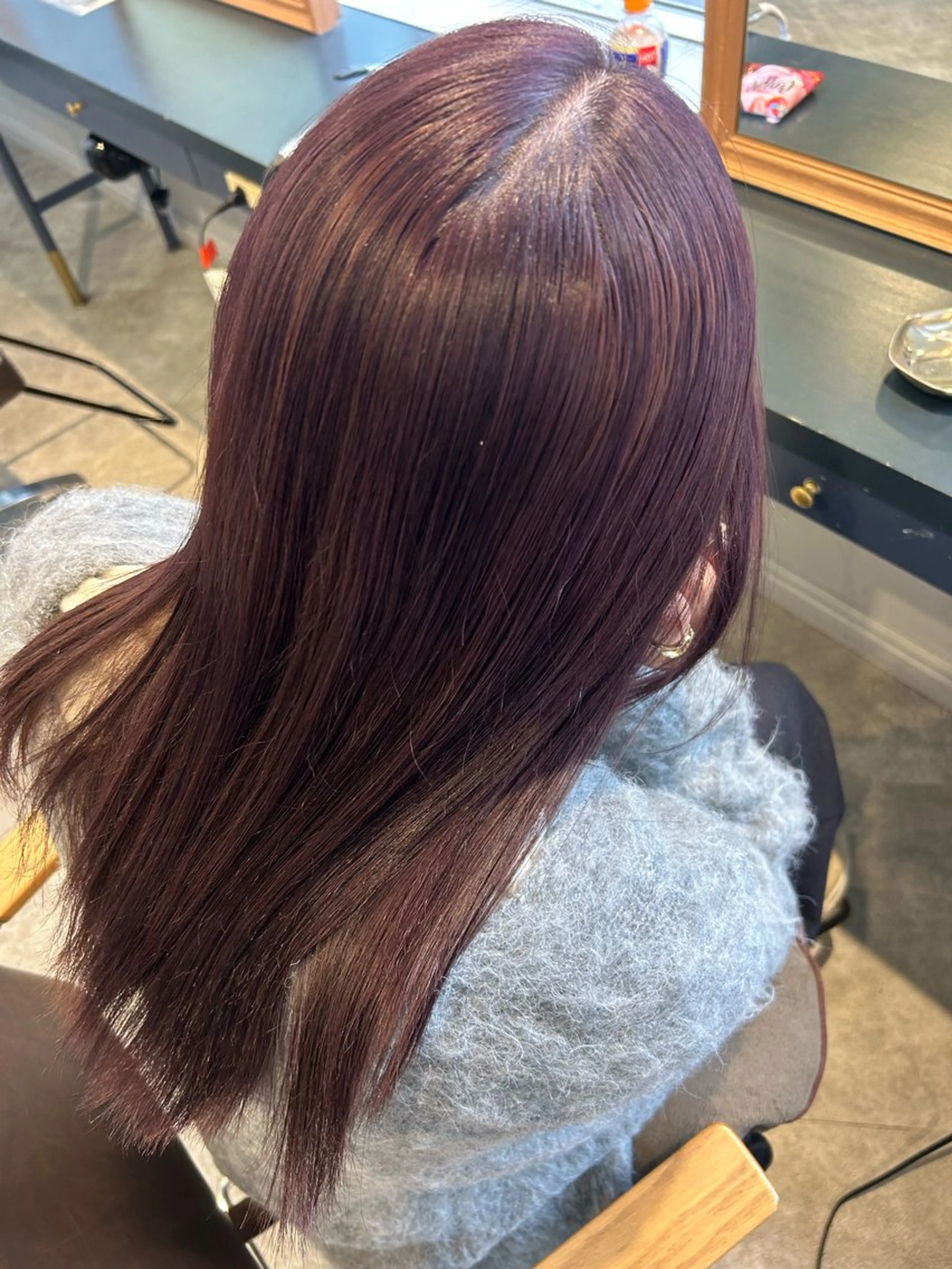 ロング sliver マツイ　レンのヘアスタイル
